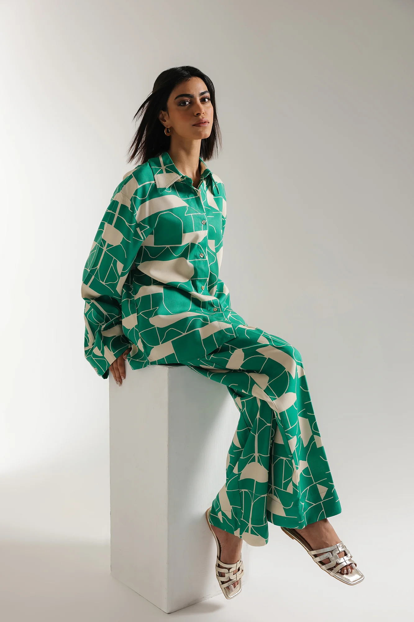 PRINTED SUIT (E0654/116/708)