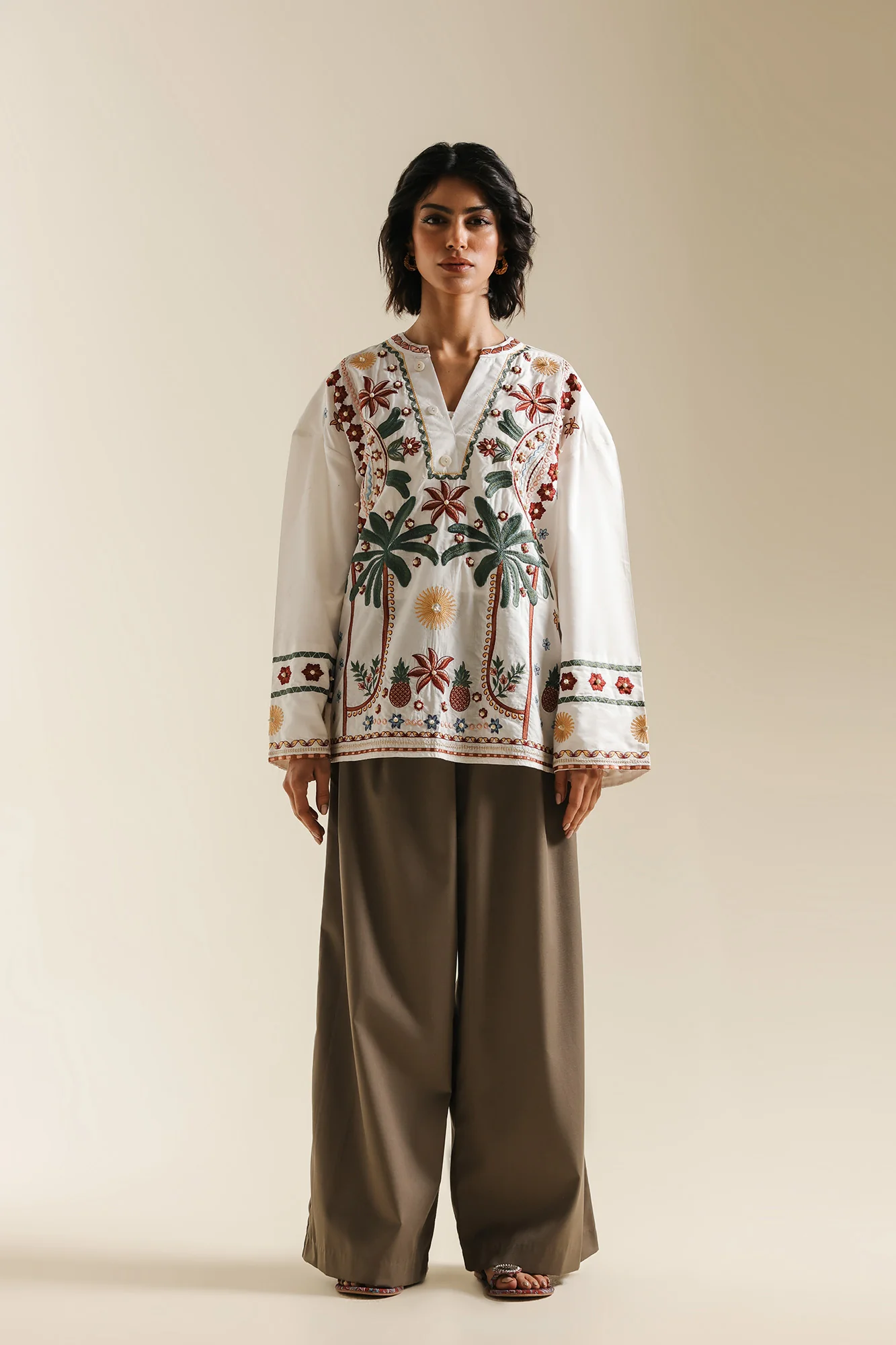 EMBROIDERED SHIRT (E0713/119/002) - Image 13