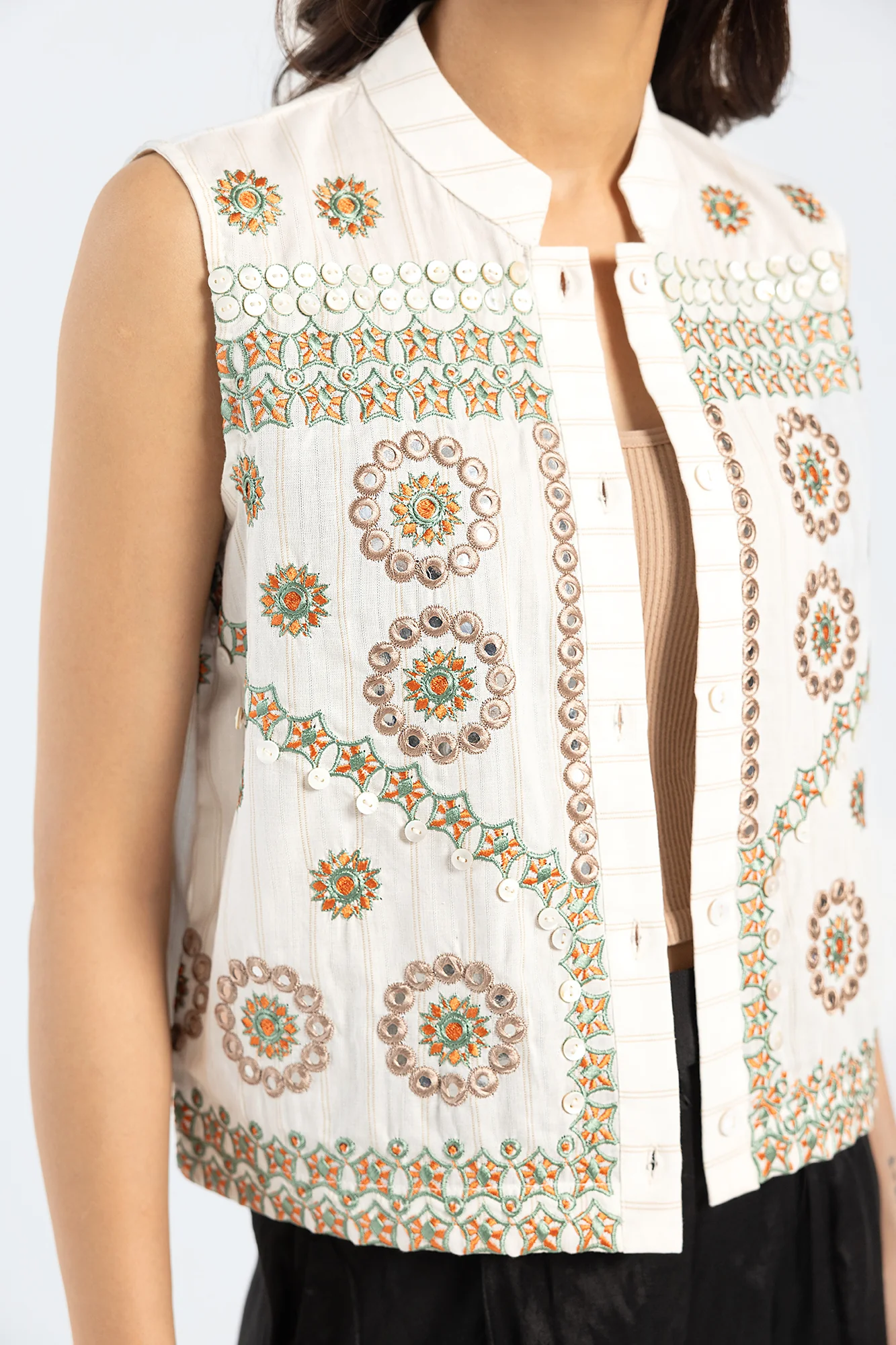 EMBROIDERED WAISTCOAT (E0050/119/005) - Image 3