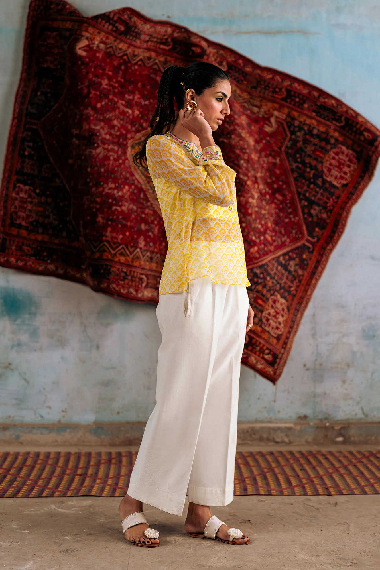 EMBROIDERED KURTI (S1E0452/119/109) - Image 4