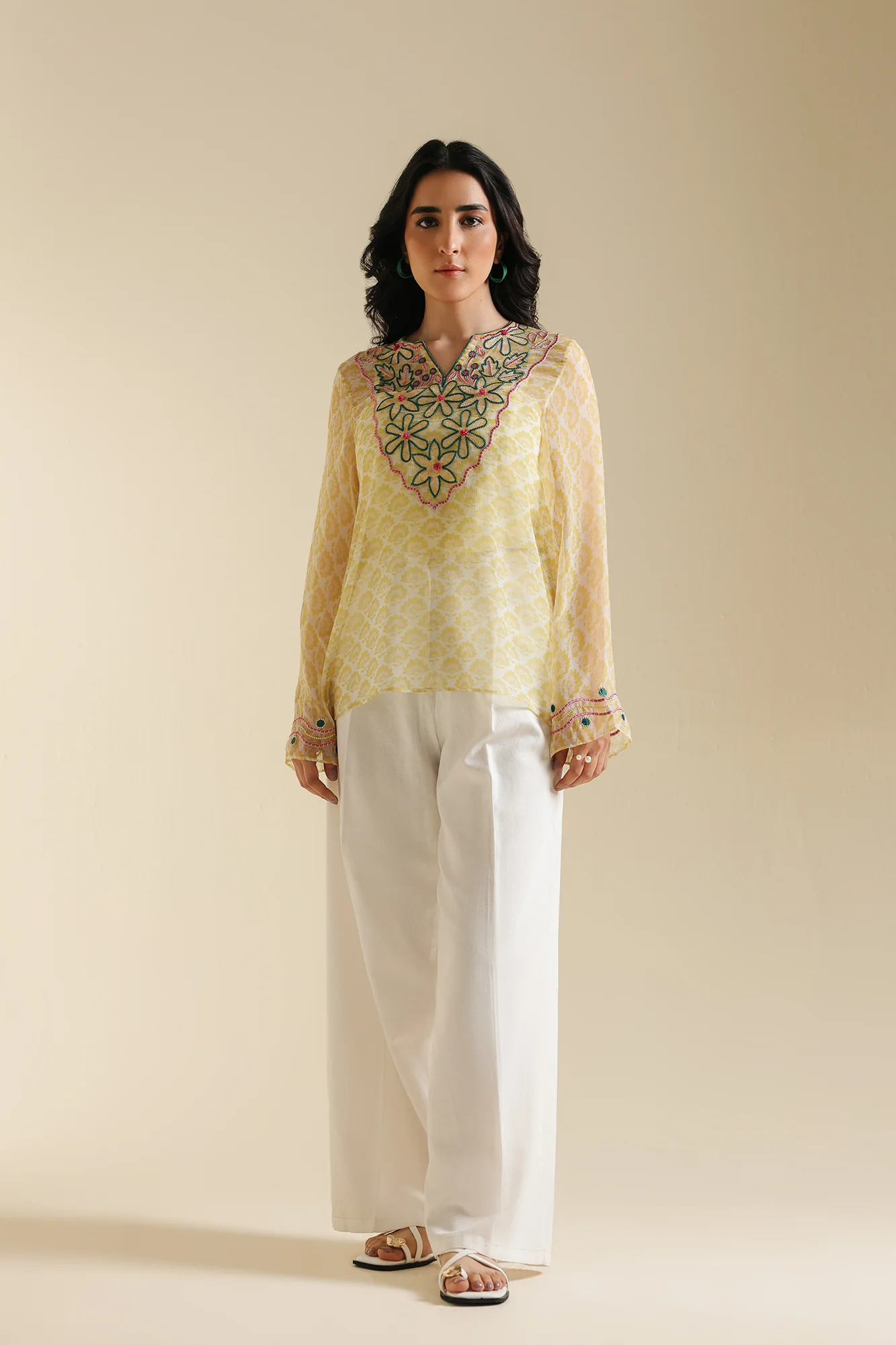 EMBROIDERED KURTI (S1E0452/119/109) - Image 7