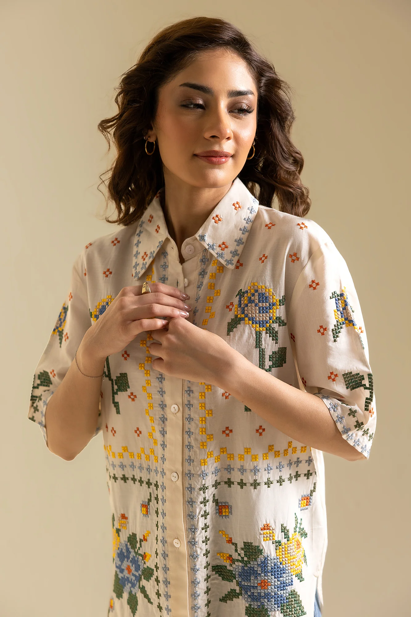 EMBROIDERED KURTI (S2E0479/119/002) - Image 2