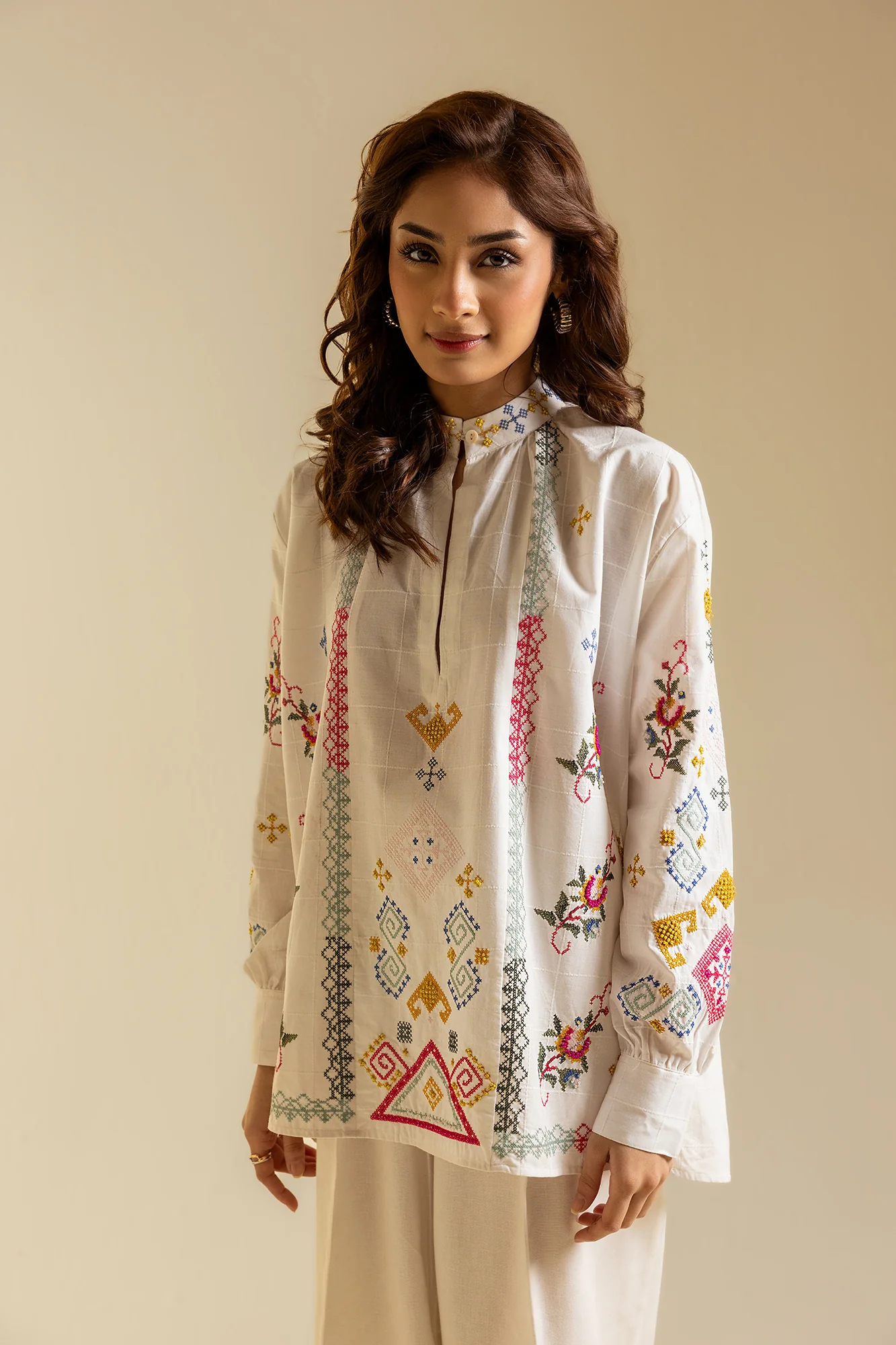 EMBROIDERED KURTI (S2E0493/119/001) - Image 9