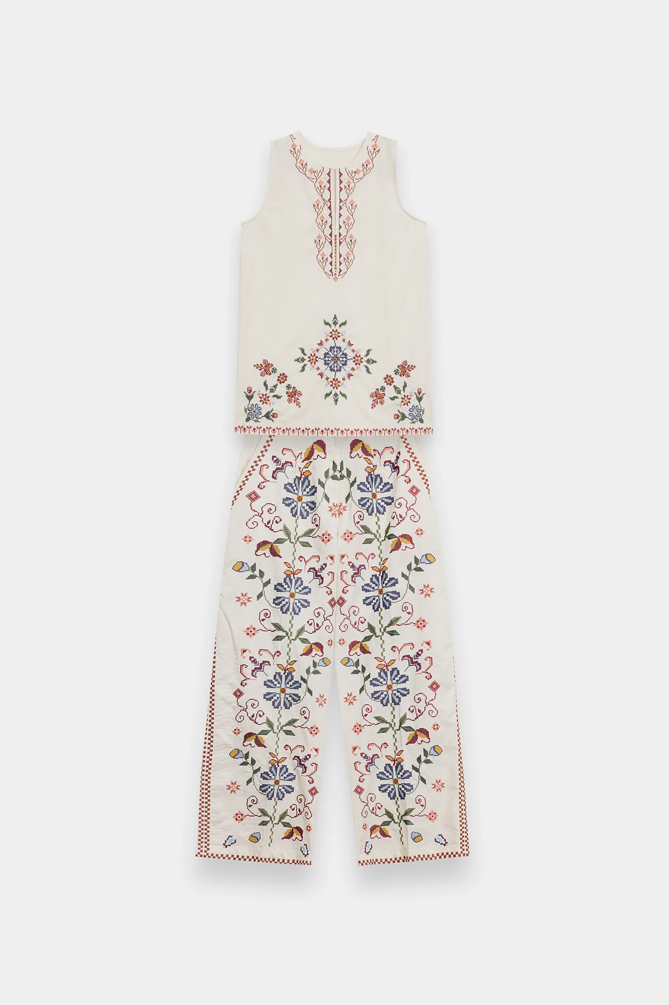 EMBROIDERED SUIT (E0738/119/003) - Image 6
