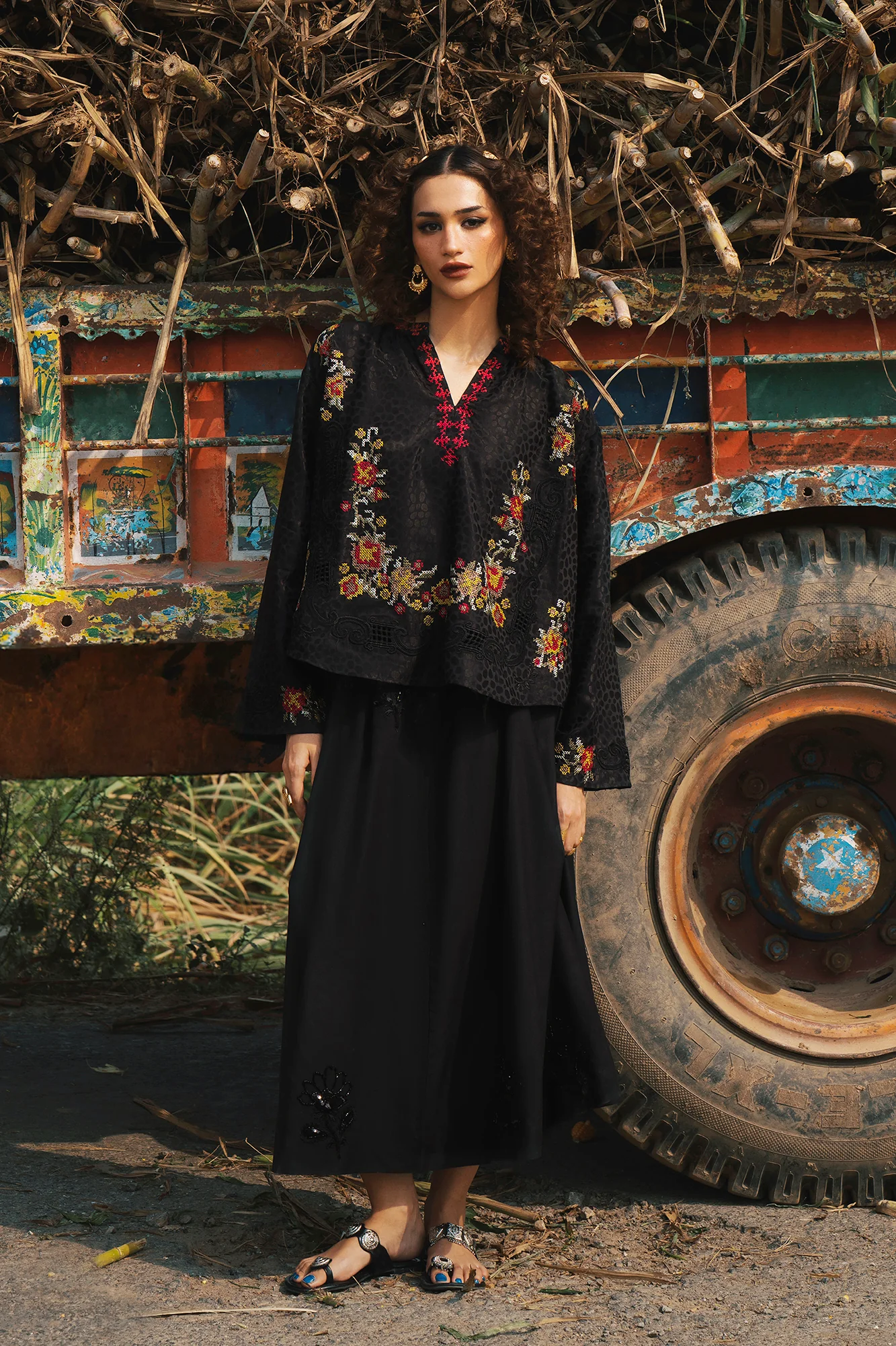 EMBROIDERED TOP (E0622/119/902) - Image 3