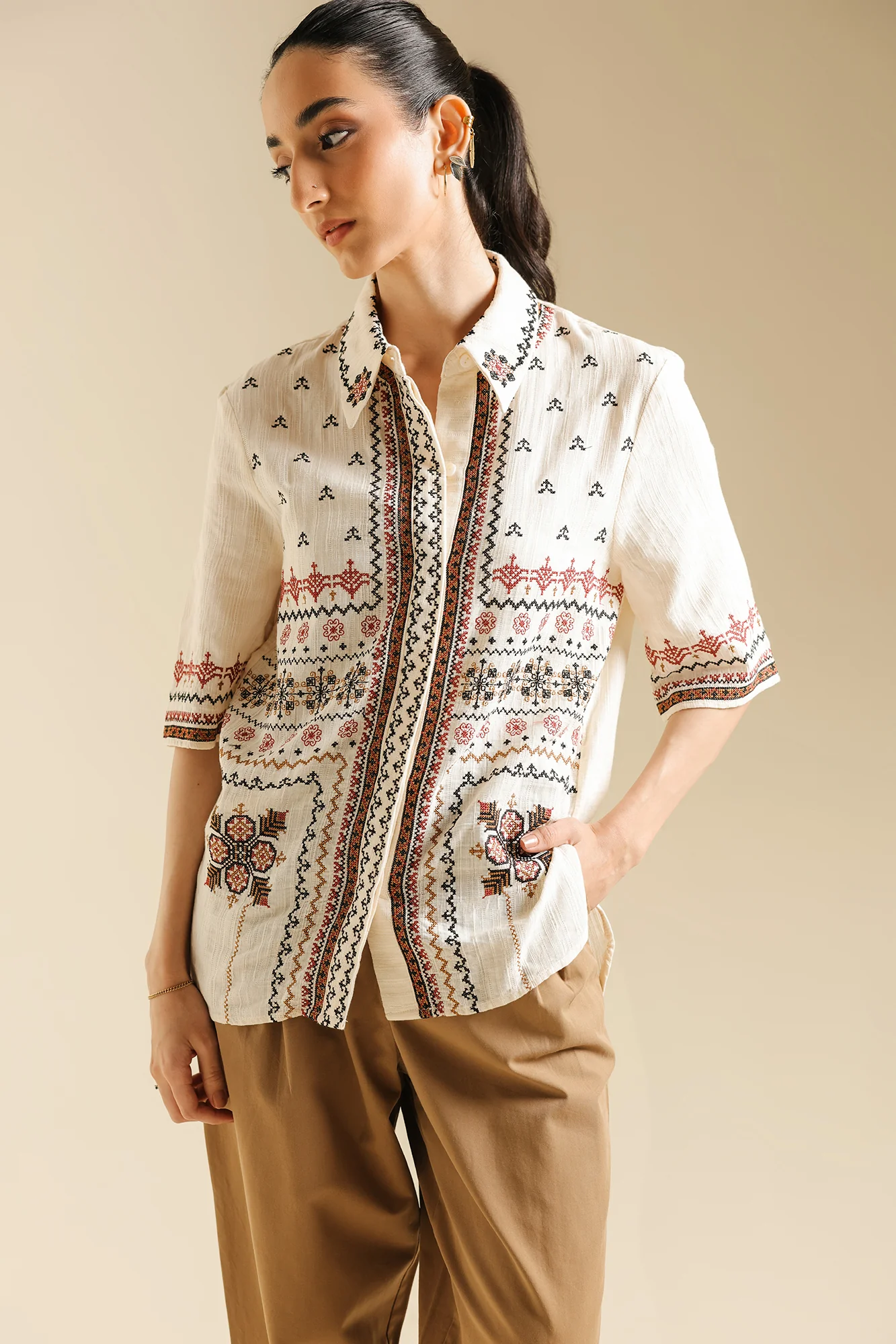 EMBROIDERED TOP (S4E0564/119/004) - Image 4