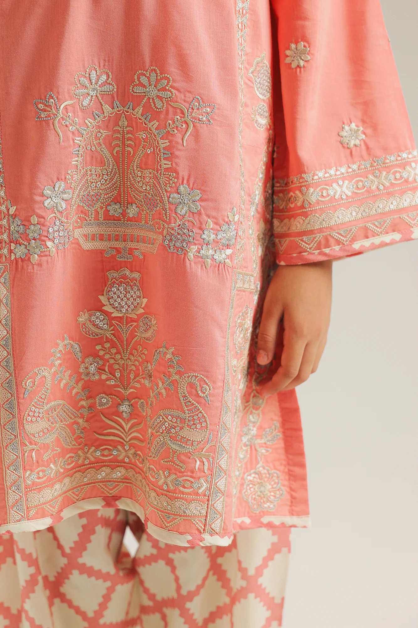 EMBROIDERED SUIT (E0855/404/215 E0855/304/215) - Image 5