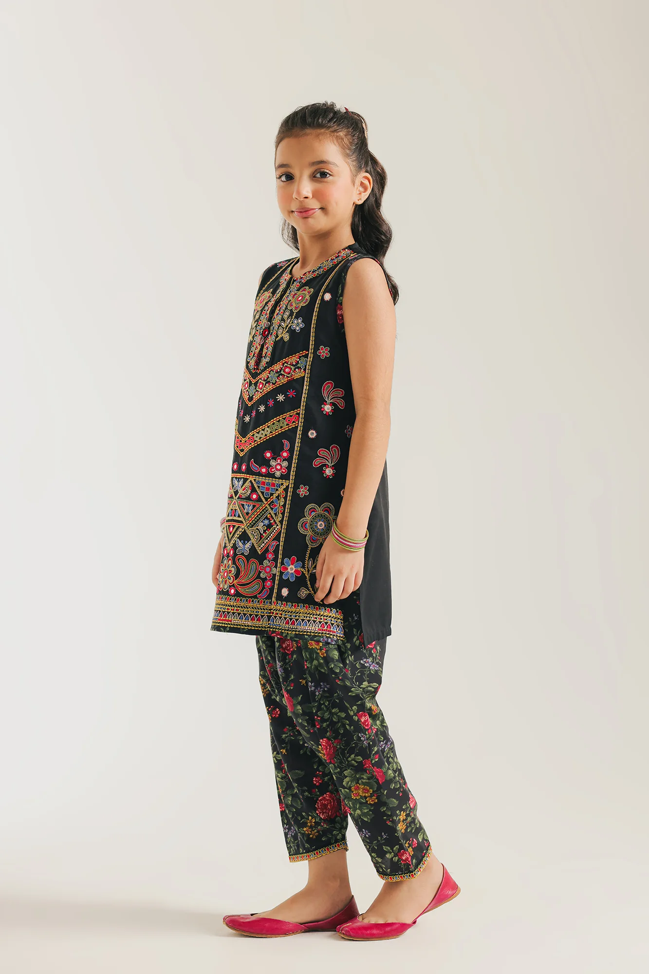 EMBROIDERED SUIT (E0864/404/902 E0864/304/902) - Image 2