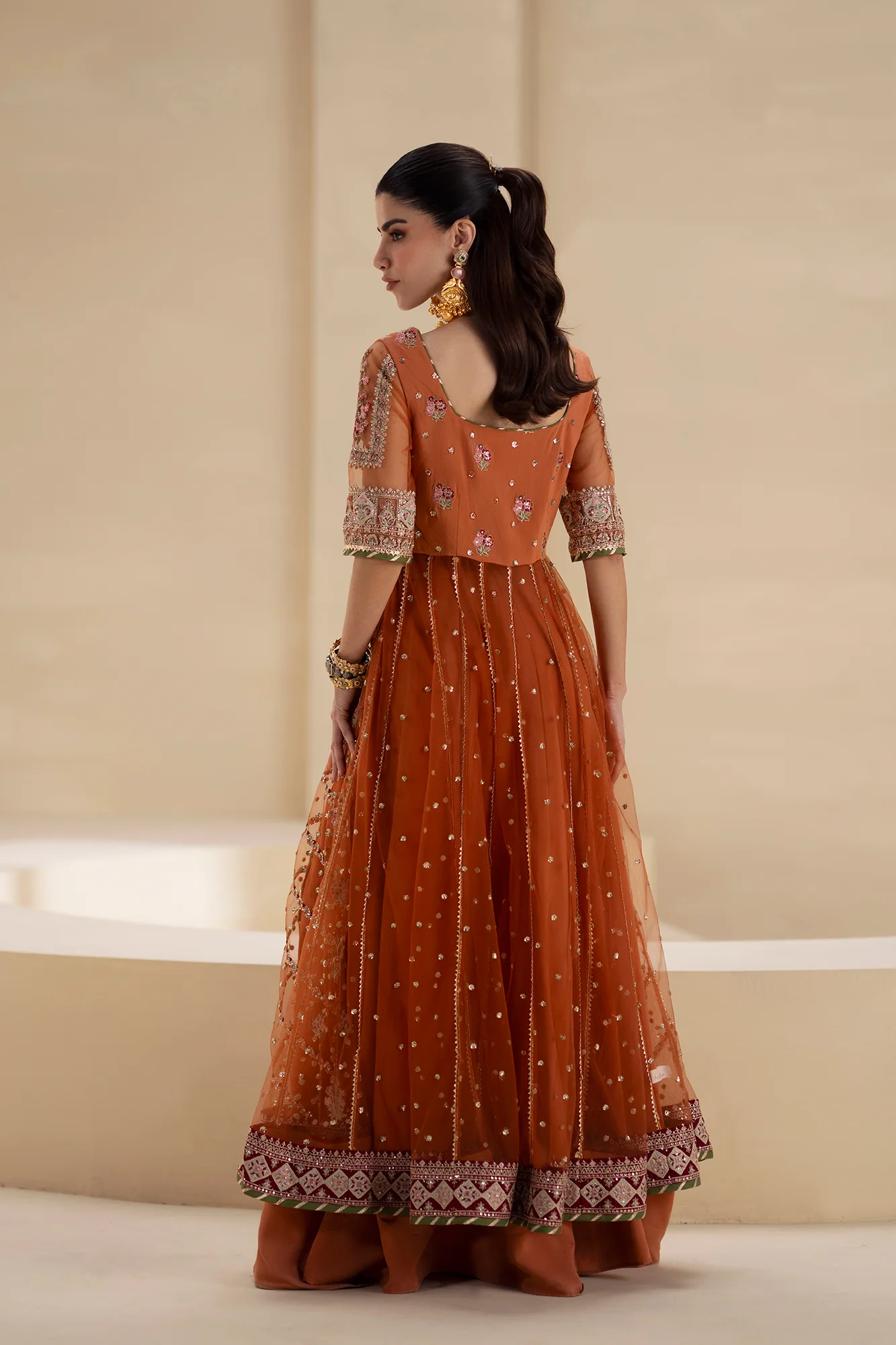 EMBROIDERED SUIT (E0910/104/212) - Image 4