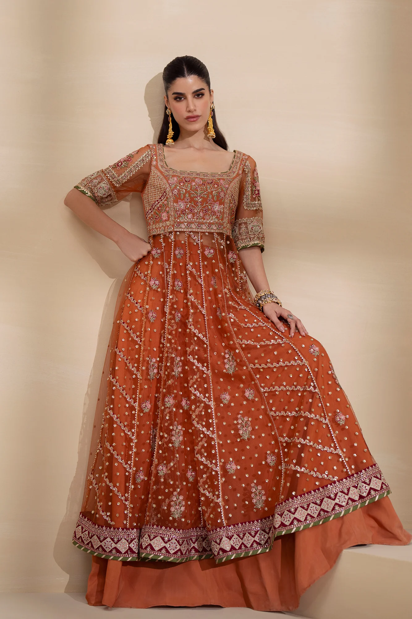 EMBROIDERED SUIT (E0910/104/212) - Image 9