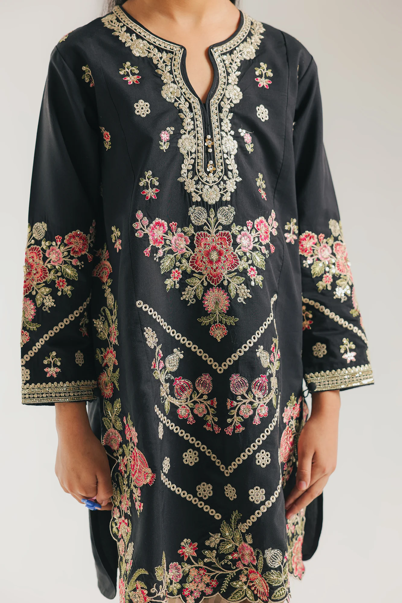 EMBROIDERED SUIT (E0924/404/901 E0924/304/901) - Image 5