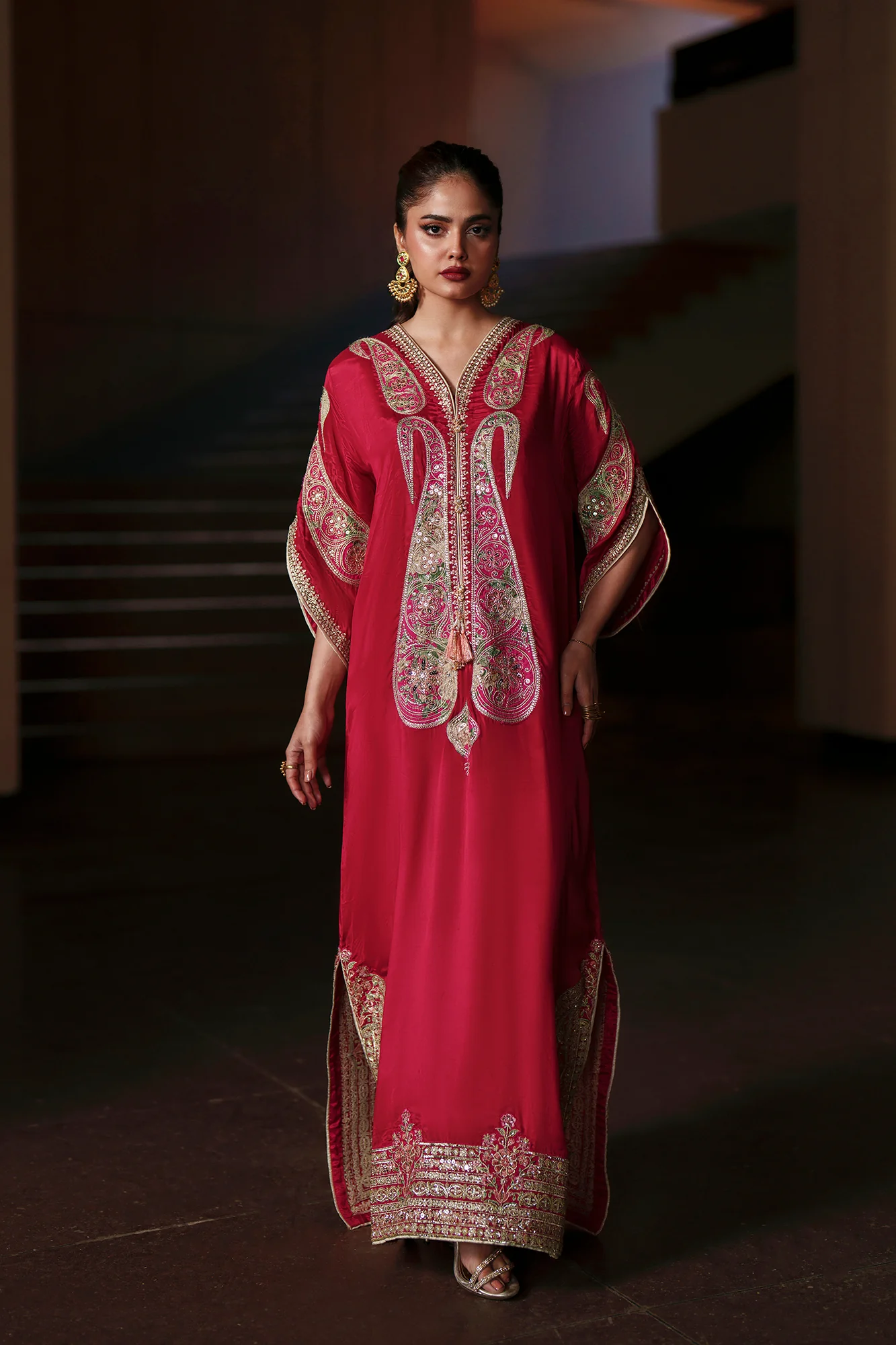 EMBROIDERED KAFTAN (E1001/104/414) - Image 4