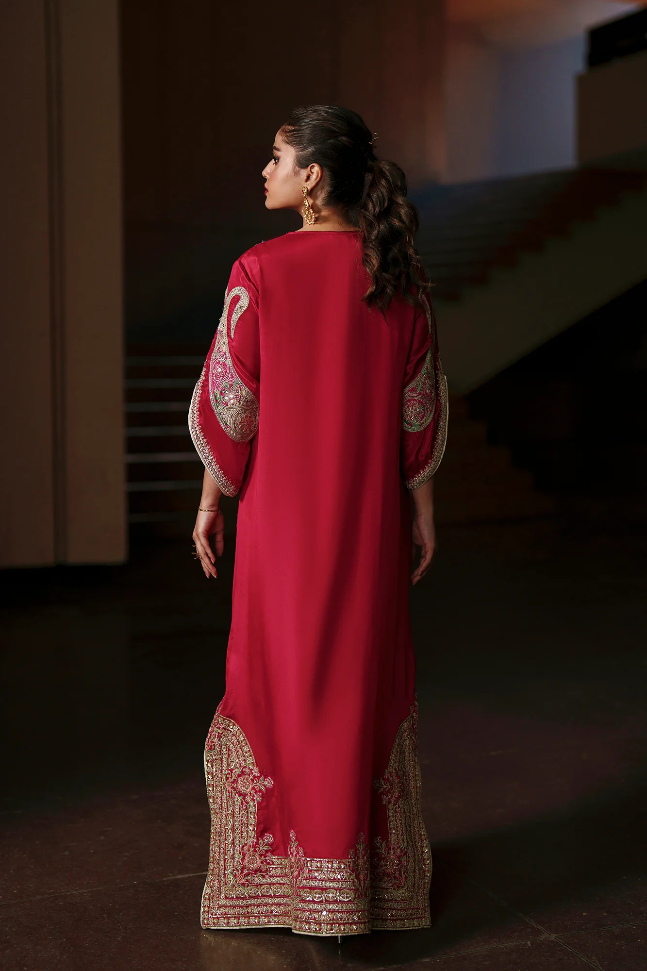 EMBROIDERED KAFTAN (E1001/104/414) - Image 7