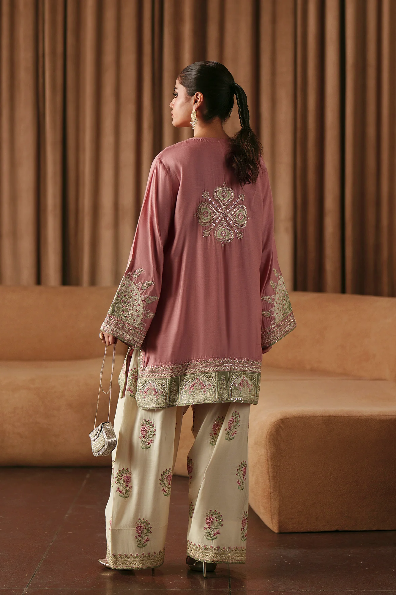EMBROIDERED SUIT (E1008/104/527) - Image 3