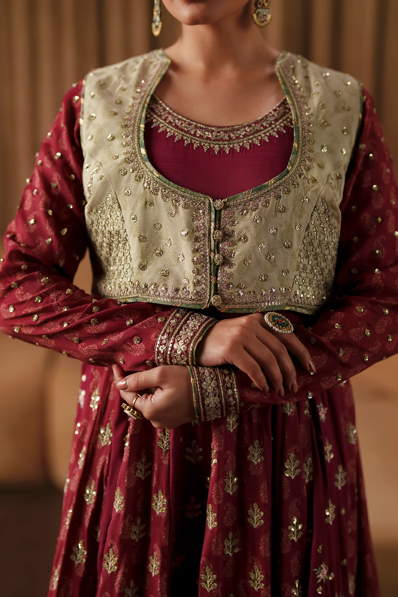 EMBROIDERED SUIT (E1045/104/306) - Image 5