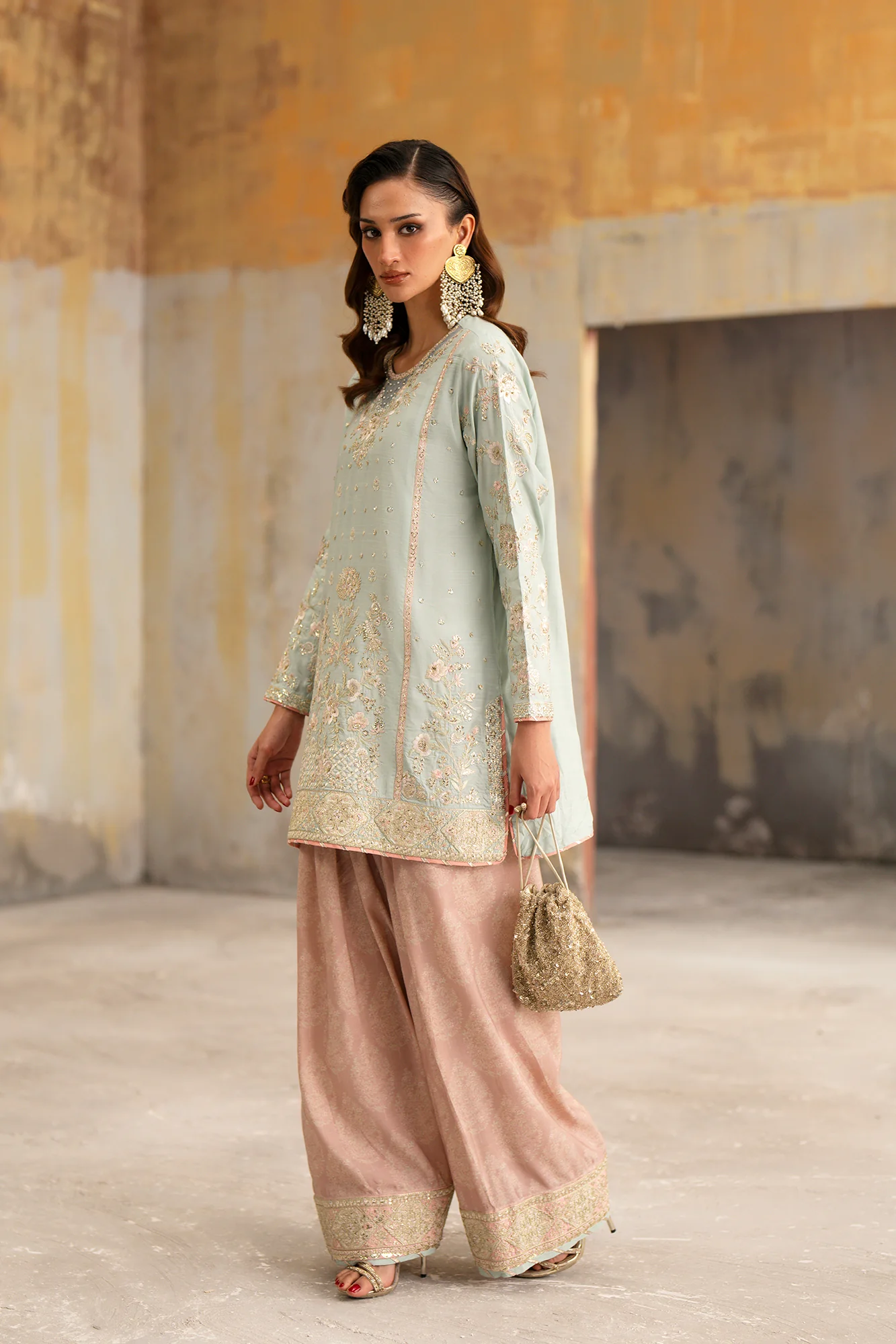 EMBROIDERED SUIT (E1058/104/721) - Image 3