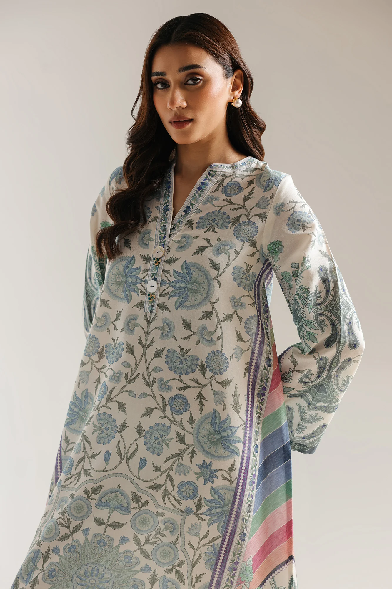 PRINTED KAFTAN (E8116/102/002) - Image 4