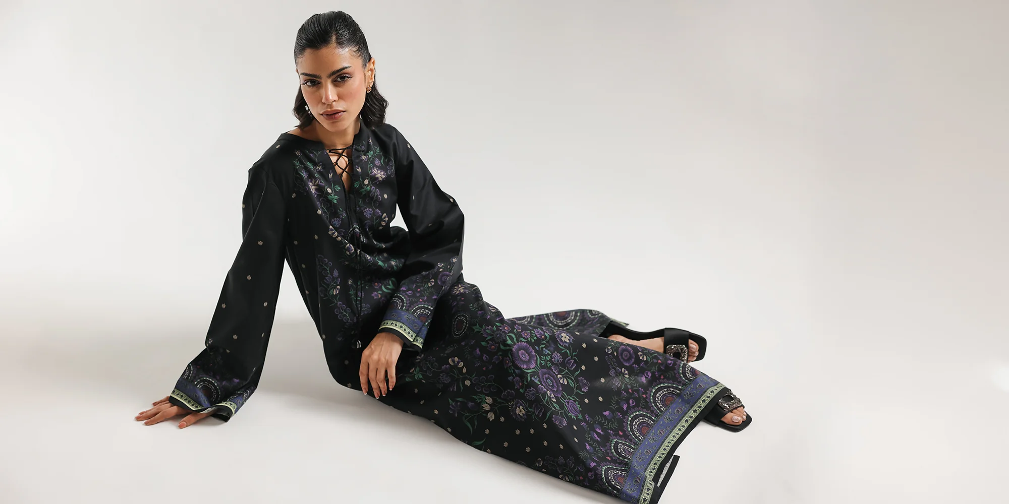 EMBROIDERED KAFTAN (E8141/102/902) - Image 6