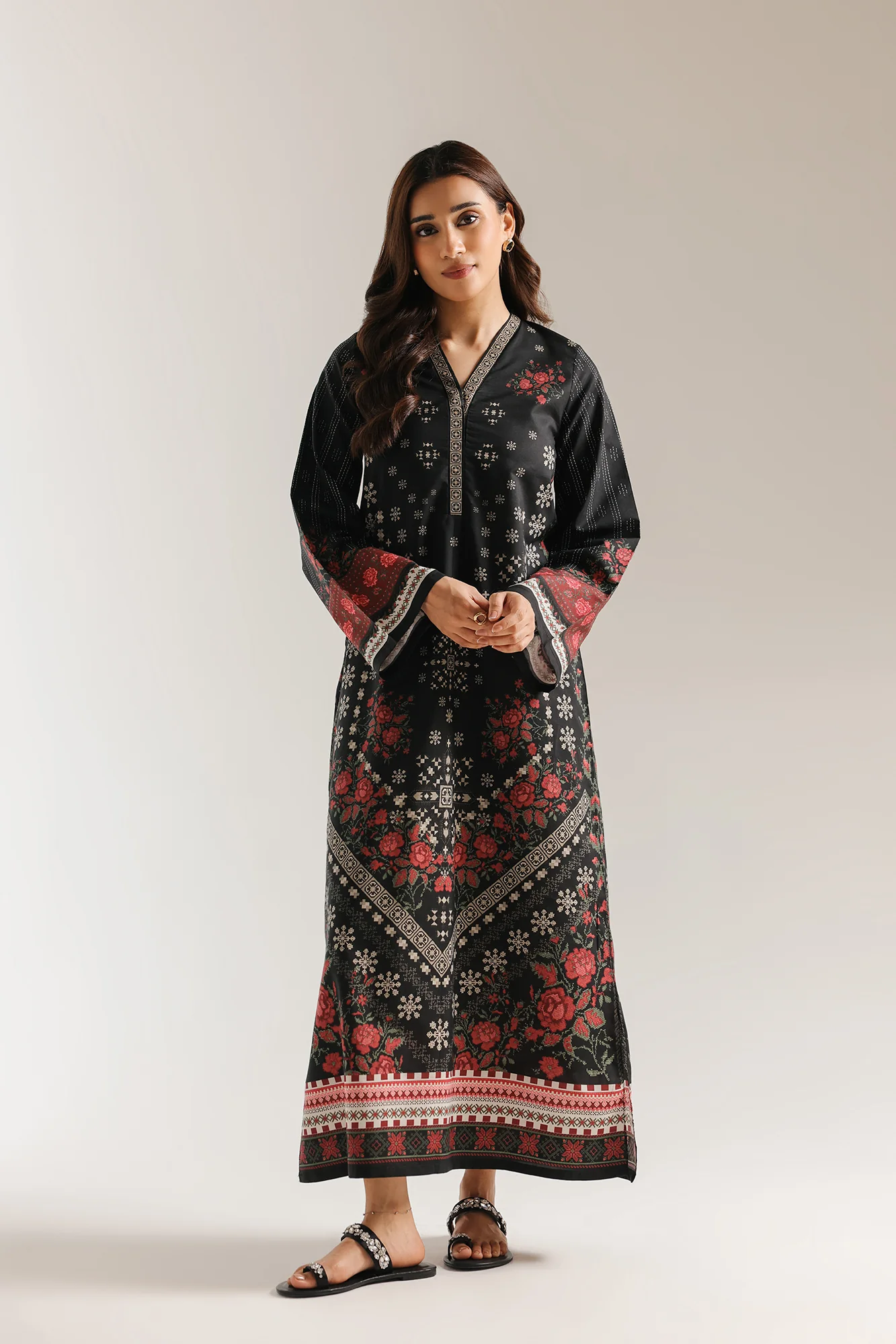 PRINTED KAFTAN (E8400/102/902)