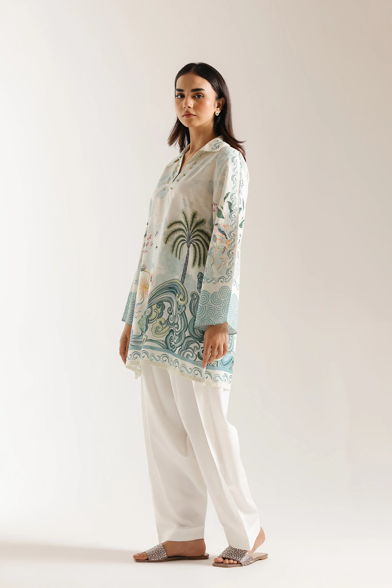 PRINTED KURTI (E7912/102/003) - Image 3