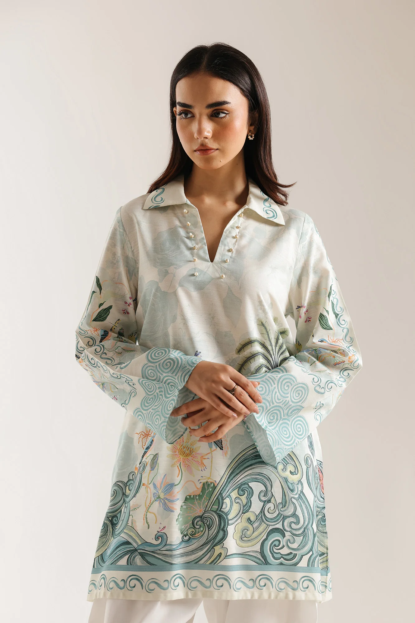 PRINTED KURTI (E7912/102/003) - Image 5