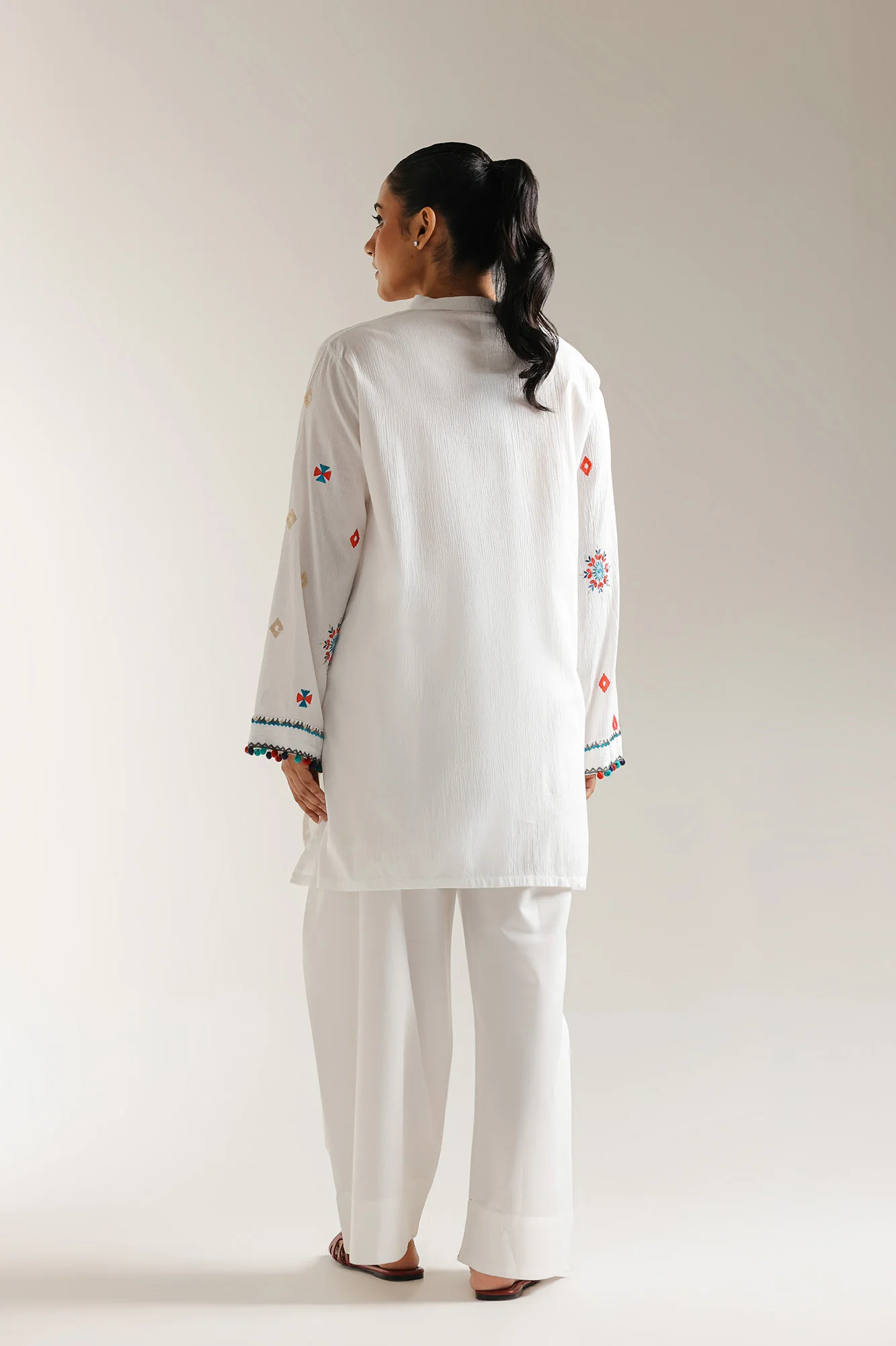 EMBROIDERED SHIRT (S5E6378/102/001) - Image 3