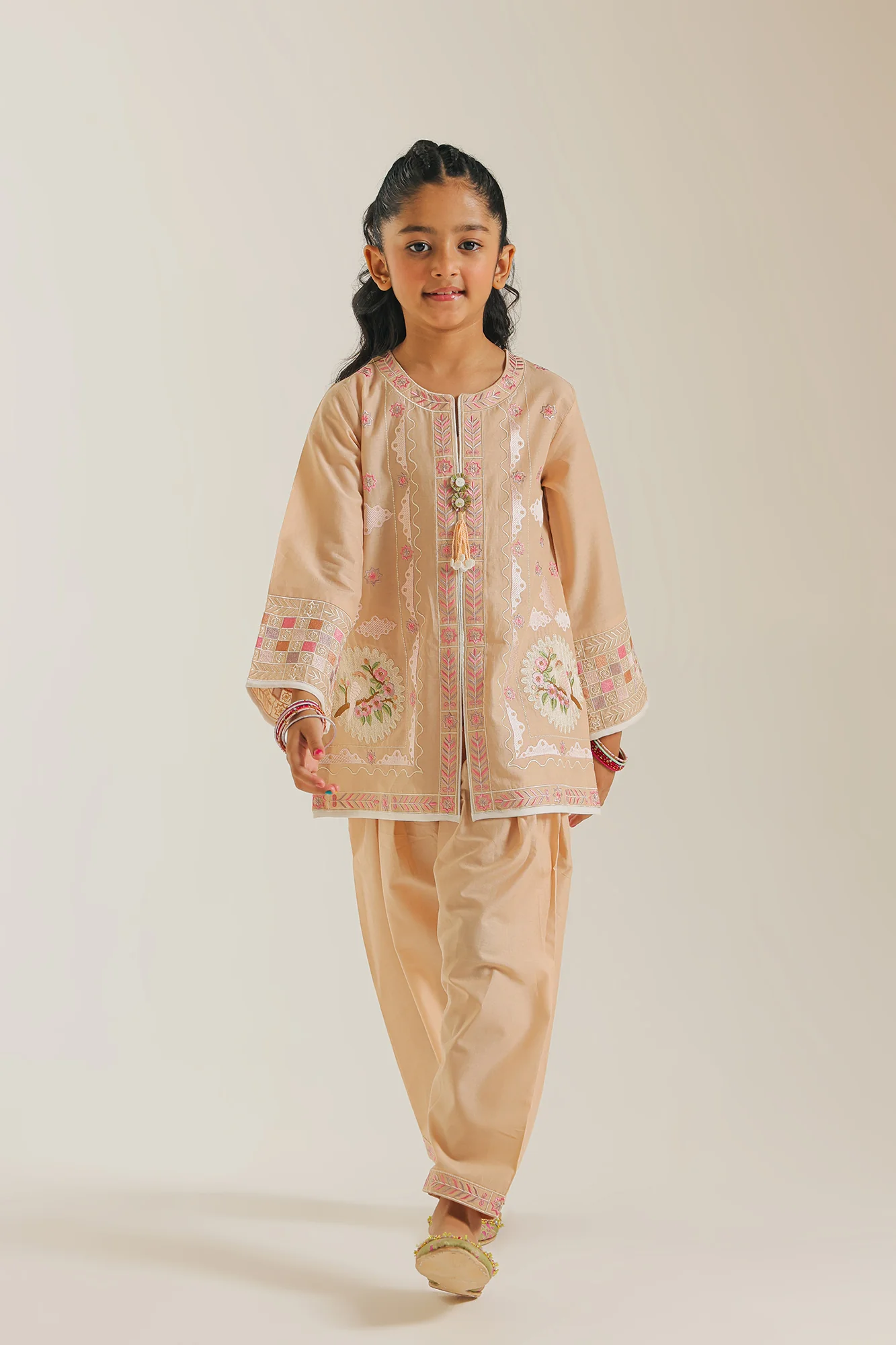 EMBROIDERED SUIT (E1052/402/808 E1052/302/808) - Image 2