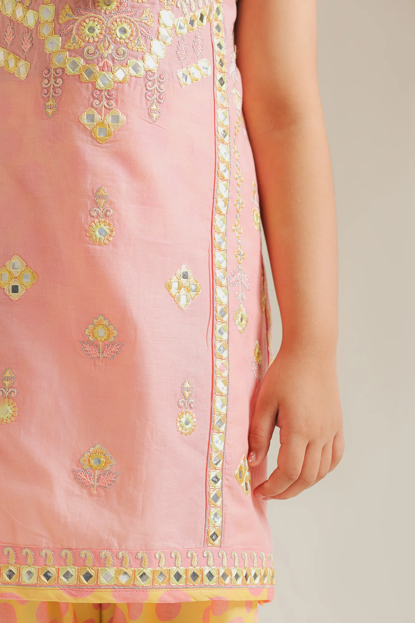 EMBROIDERED SUIT (E1233/402/327 E1233/302/327) - Image 7