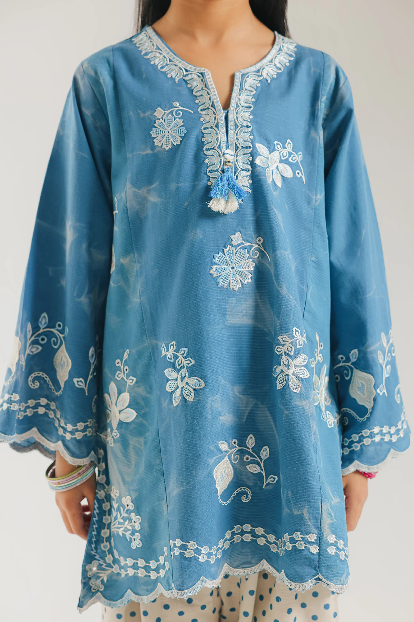 EMBROIDERED SUIT (E1336/402/631 E1336/302/631) - Image 6