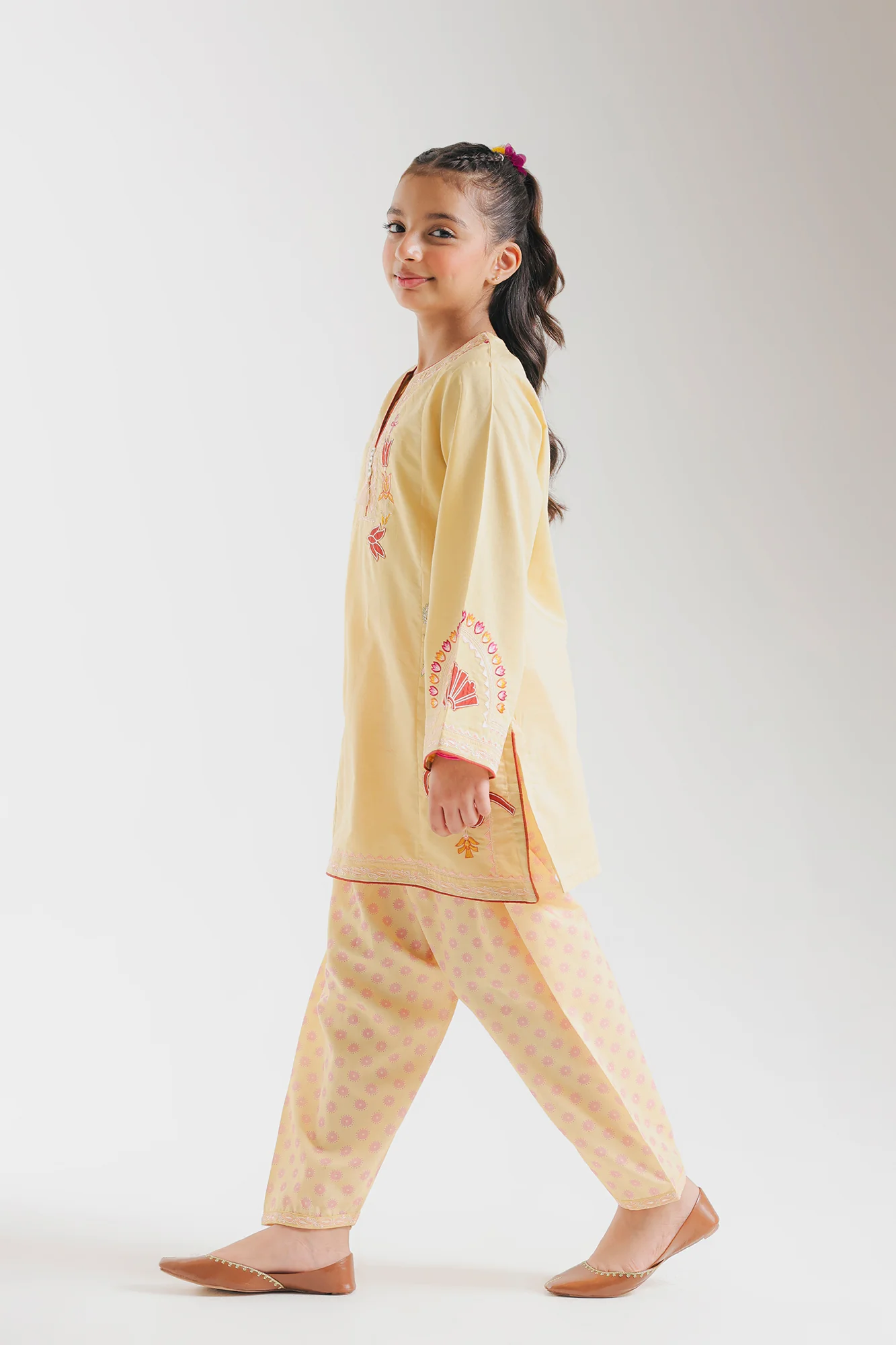 EMBROIDERED SUIT (E1503/402/225 E1503/302/225) - Image 3