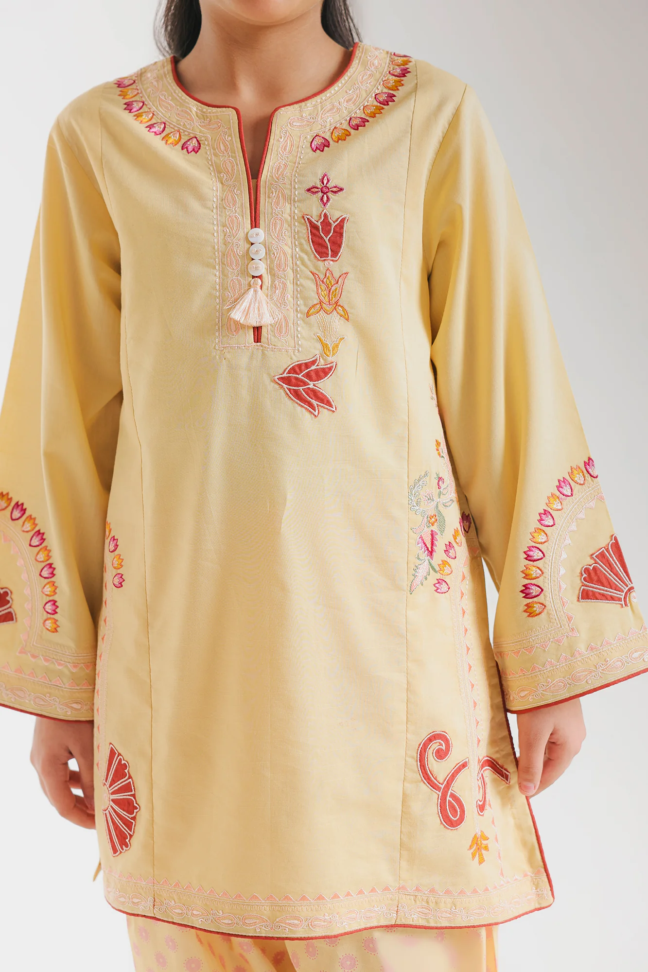 EMBROIDERED SUIT (E1503/402/225 E1503/302/225) - Image 6