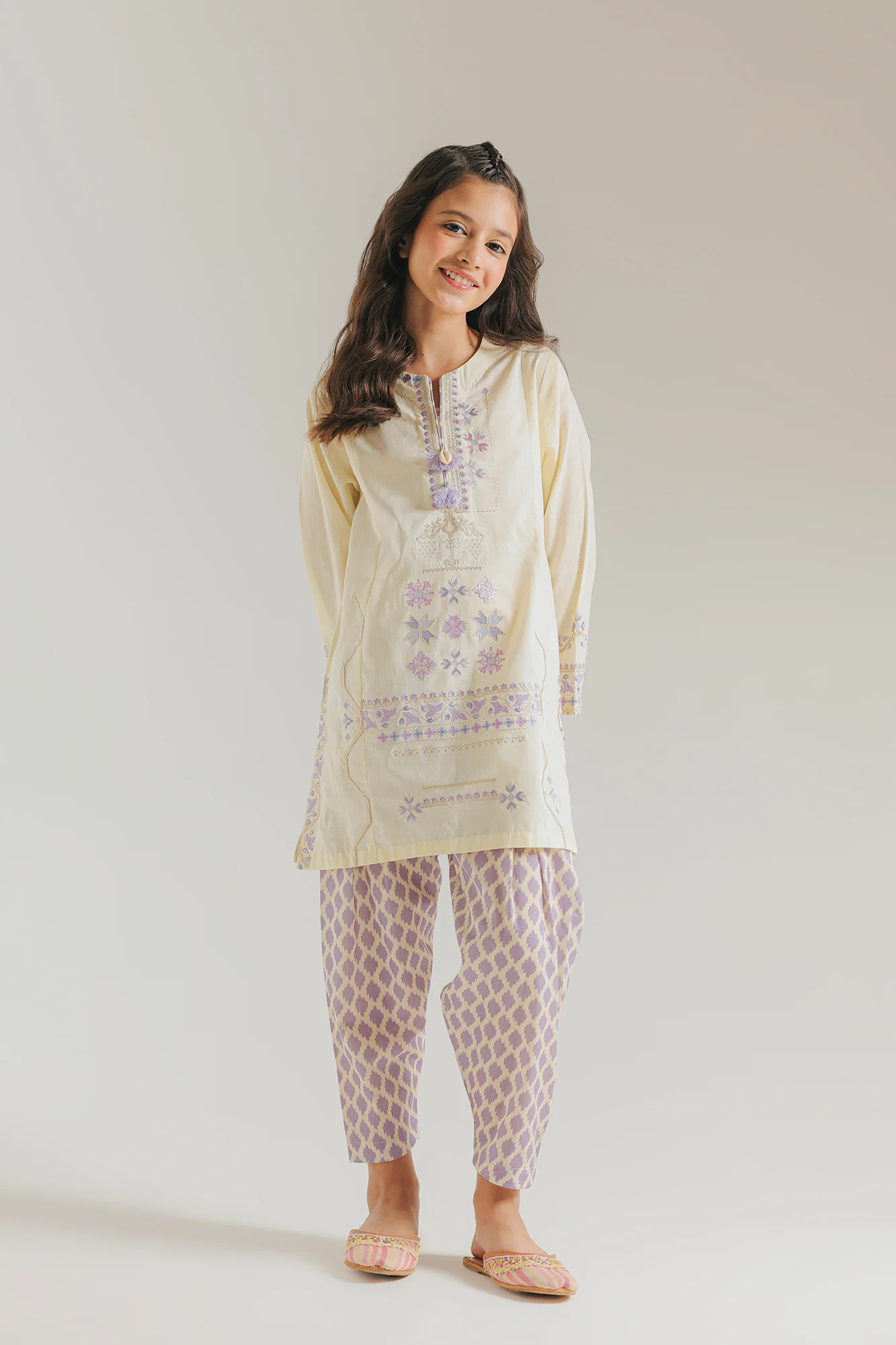 EMBROIDERED SUIT (E1529/402/003 E1529/302/003) - Image 2