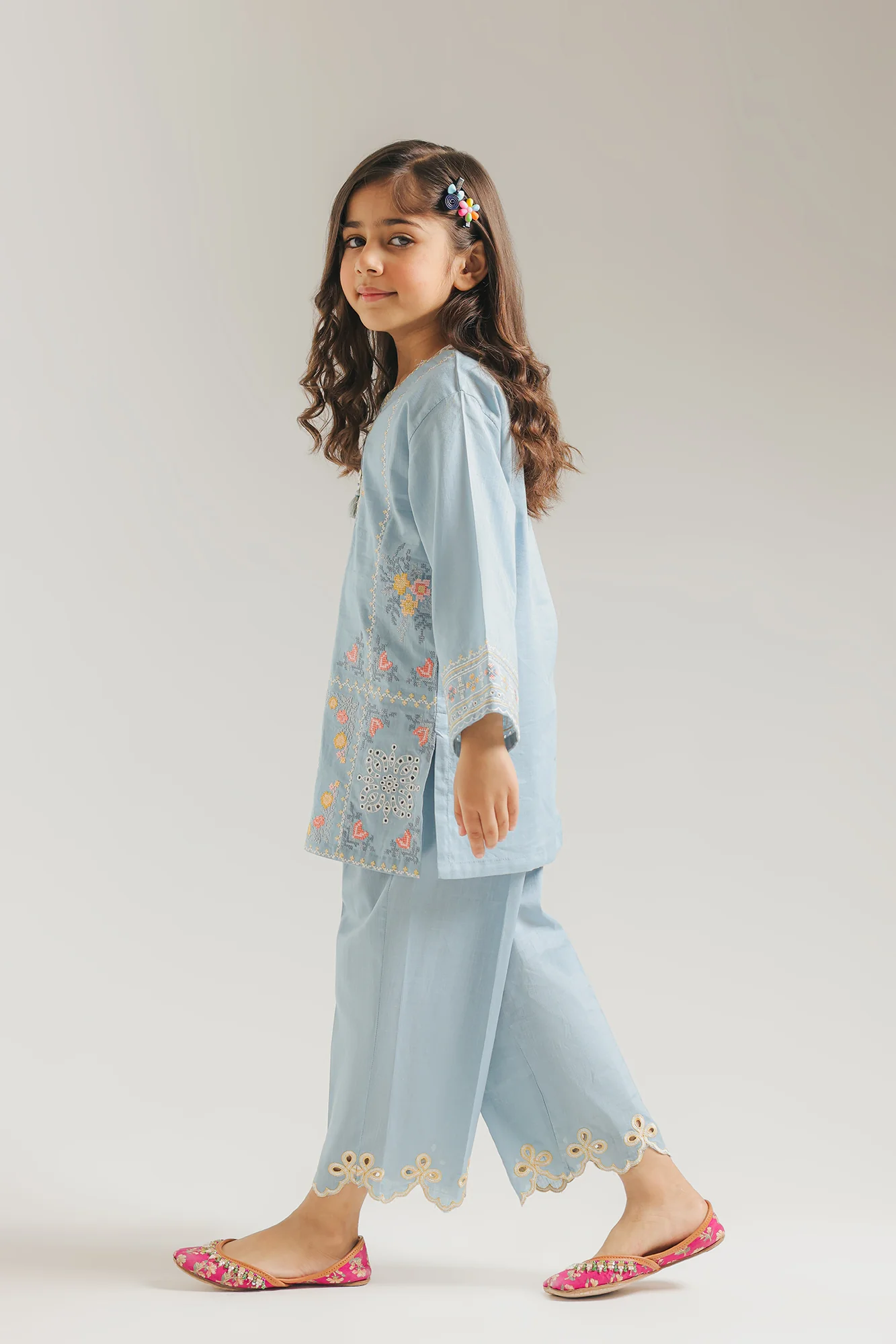 EMBROIDERED SUIT (E1532/402/722 E1532/302/722) - Image 4