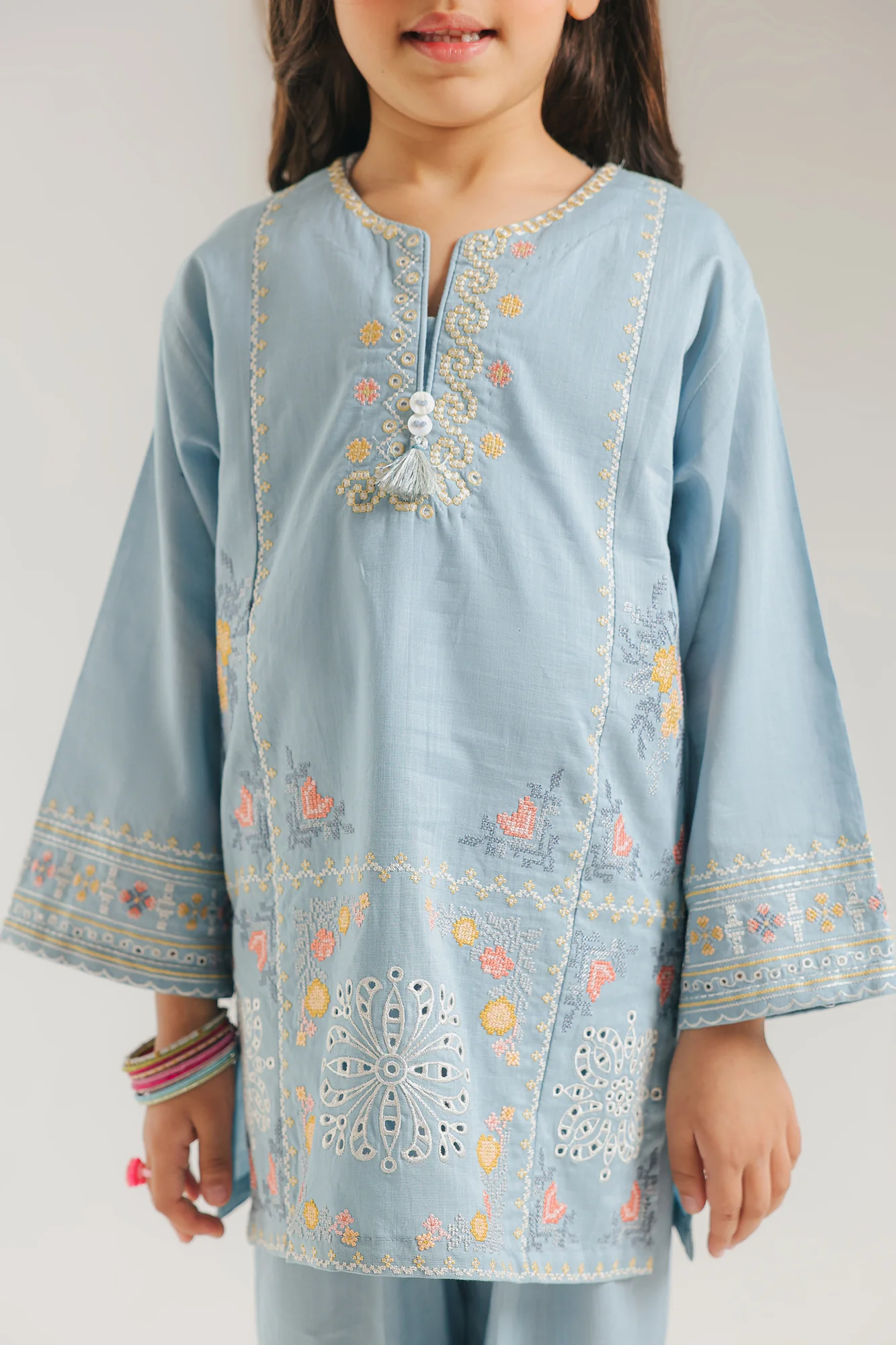 EMBROIDERED SUIT (E1532/402/722 E1532/302/722) - Image 7