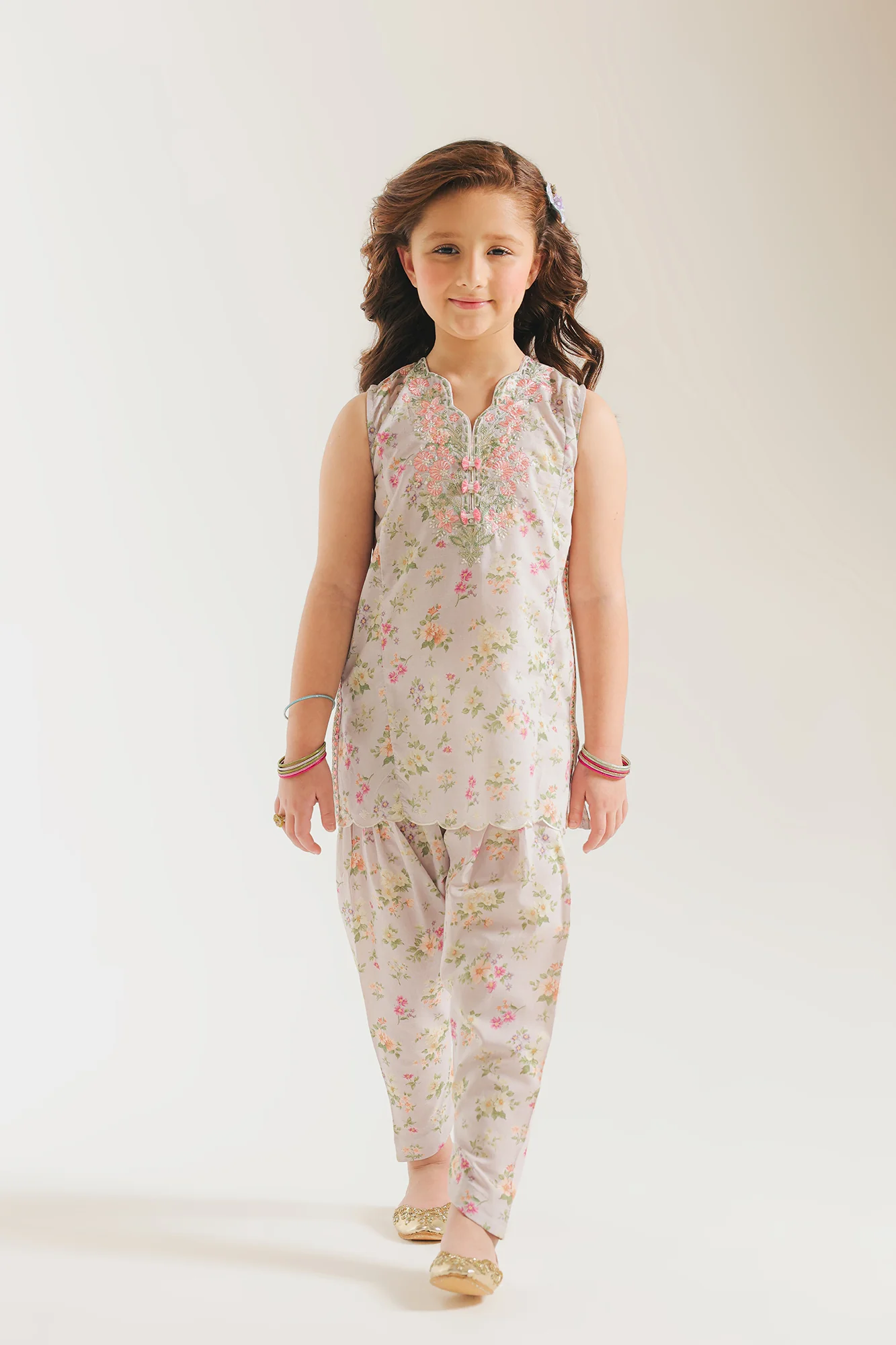 EMBROIDERED SUIT (E1543/402/330 E1543/302/330) - Image 4