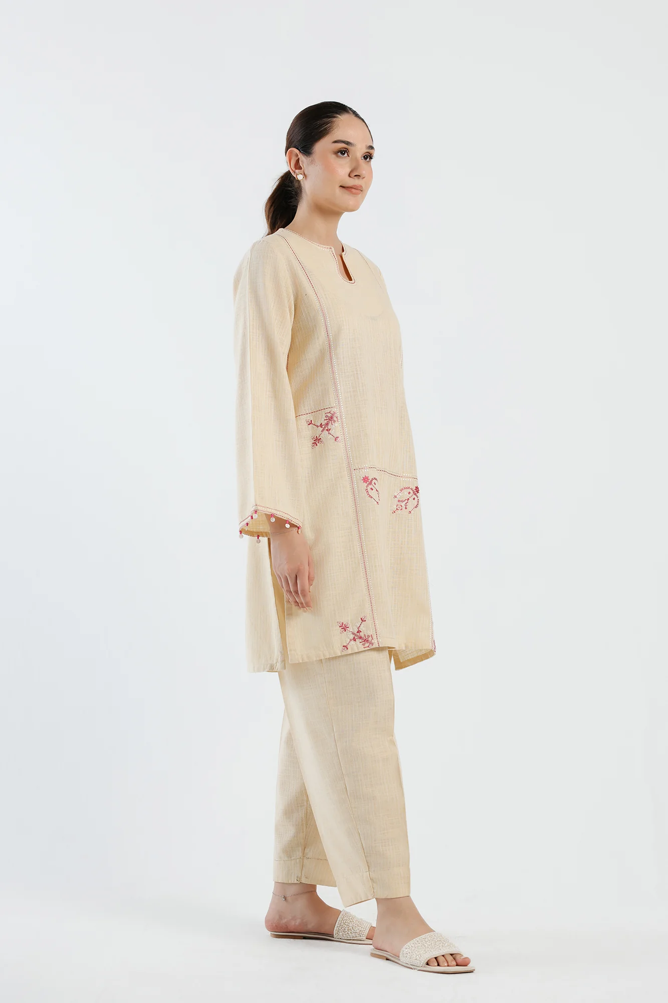 EMBROIDERED SUIT (E5121/102/225) - Image 3