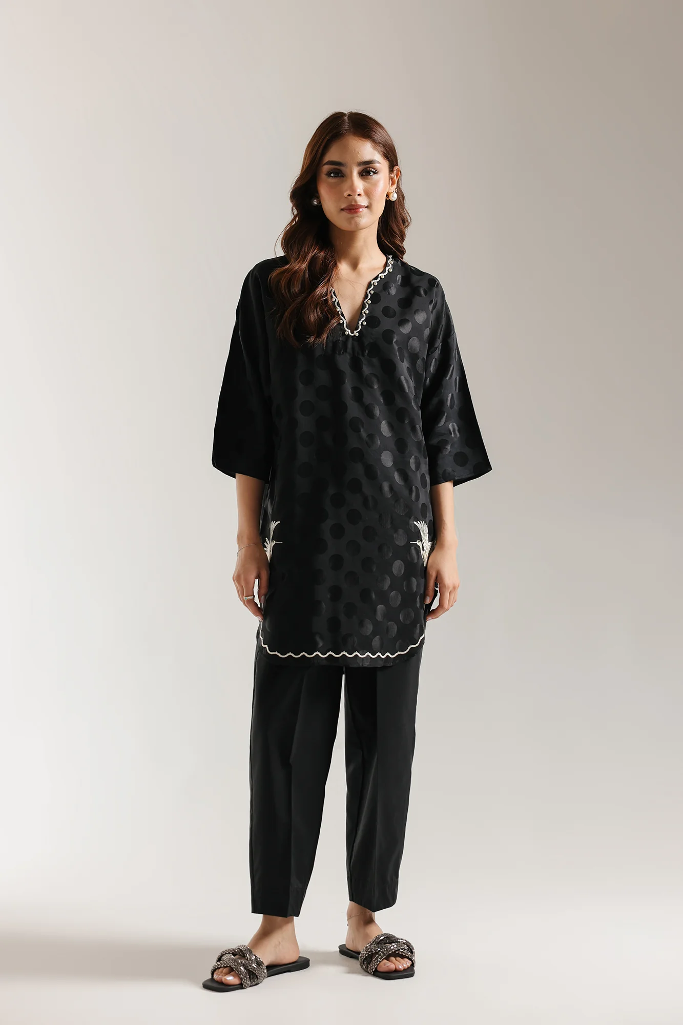 EMBROIDERED SUIT (E7215/102/902) - Image 2