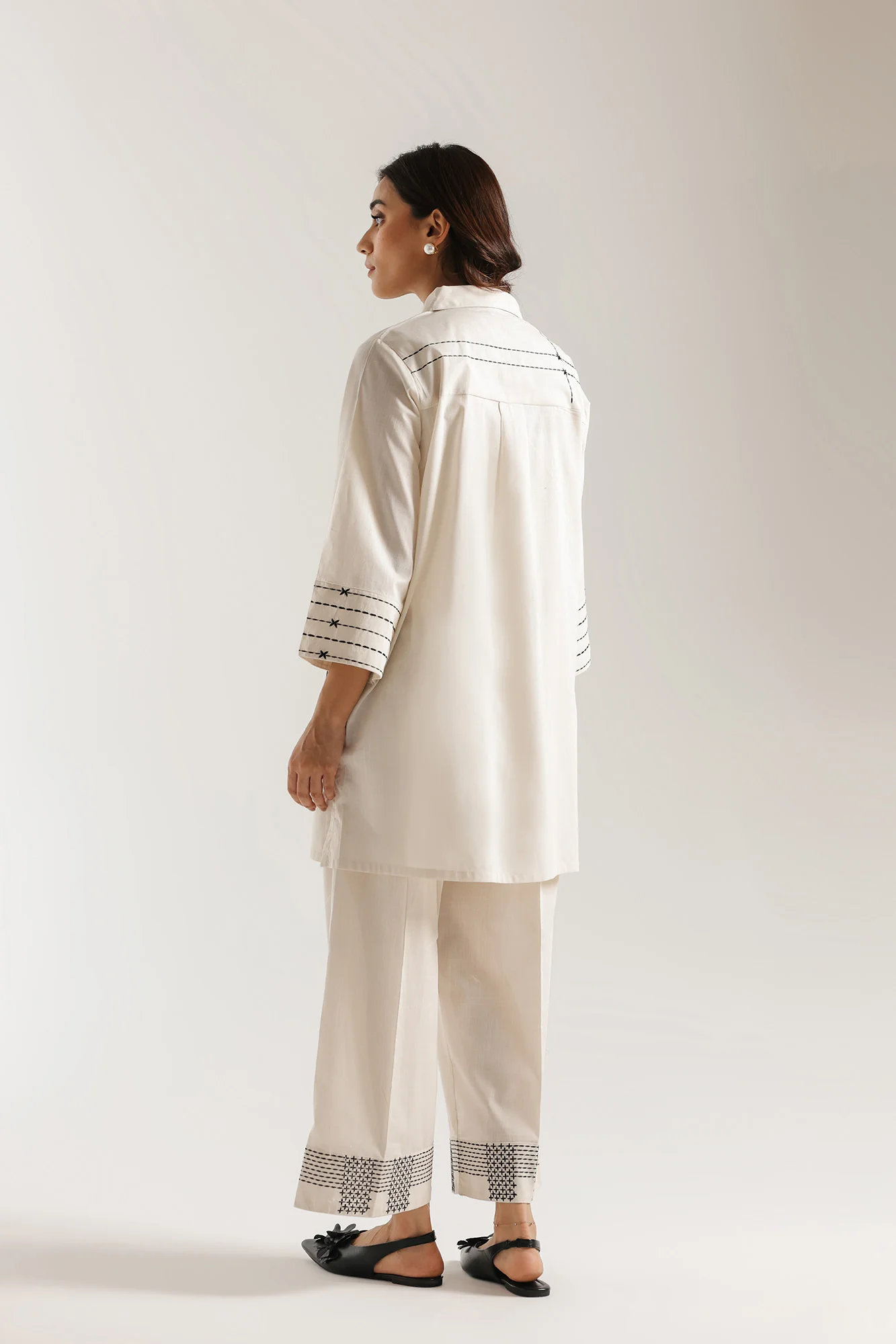 EMBROIDERED SUIT (E7593/102/002) - Image 4