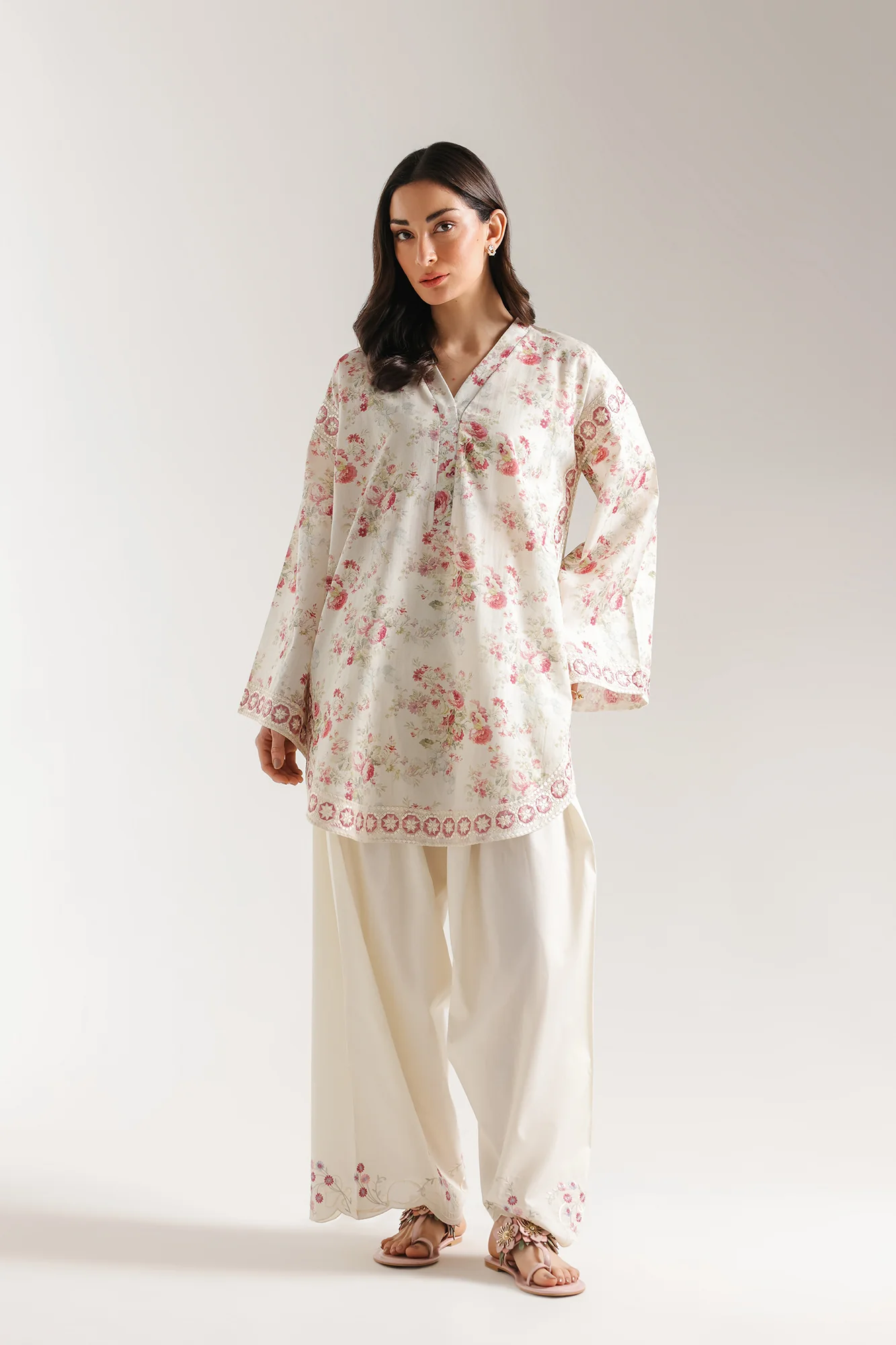 EMBROIDERED SUIT (E7712/102/005) - Image 2