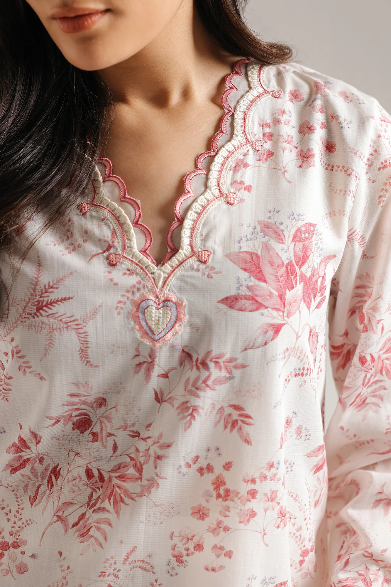 EMBROIDERED SUIT (E7713/102/003) - Image 6