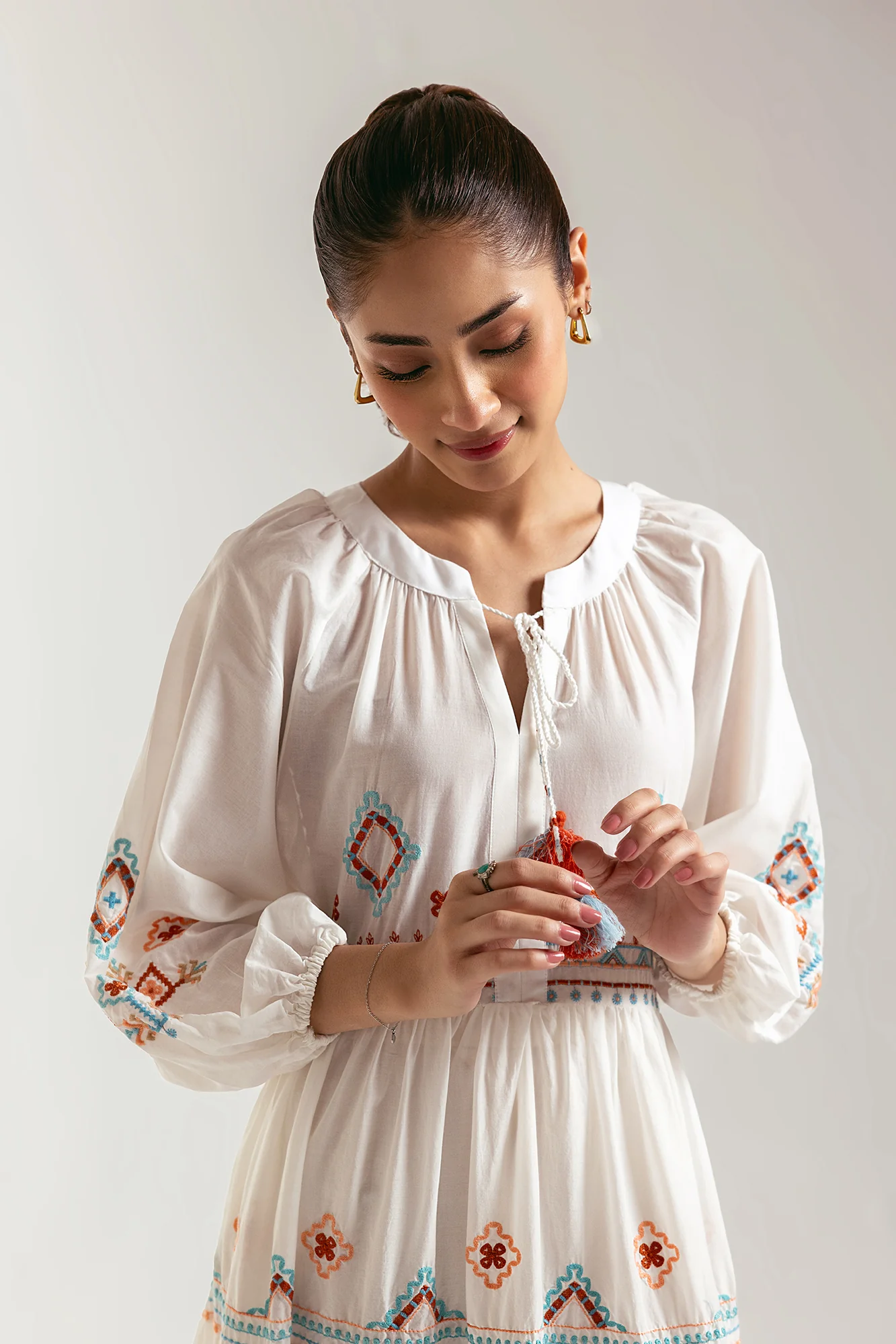 EMBROIDERED DRESS (E0550/101/001) - Image 5