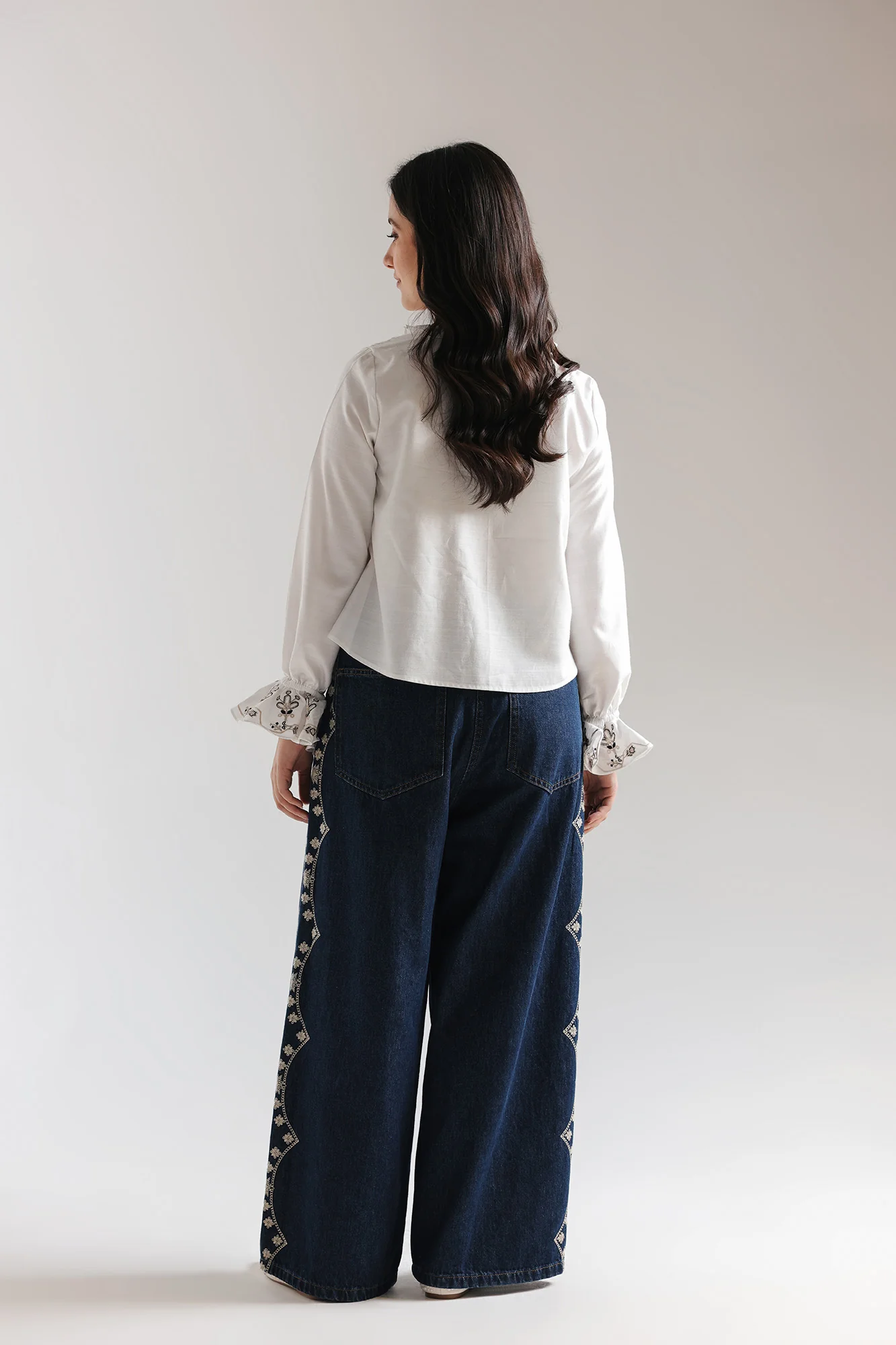 EMBROIDERED SHIRT (E1002/101/001) - Image 4