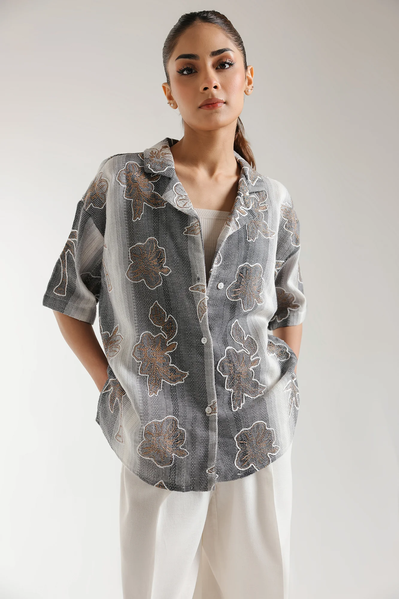 EMBROIDERED TOP (E0510/101/002) - Image 3