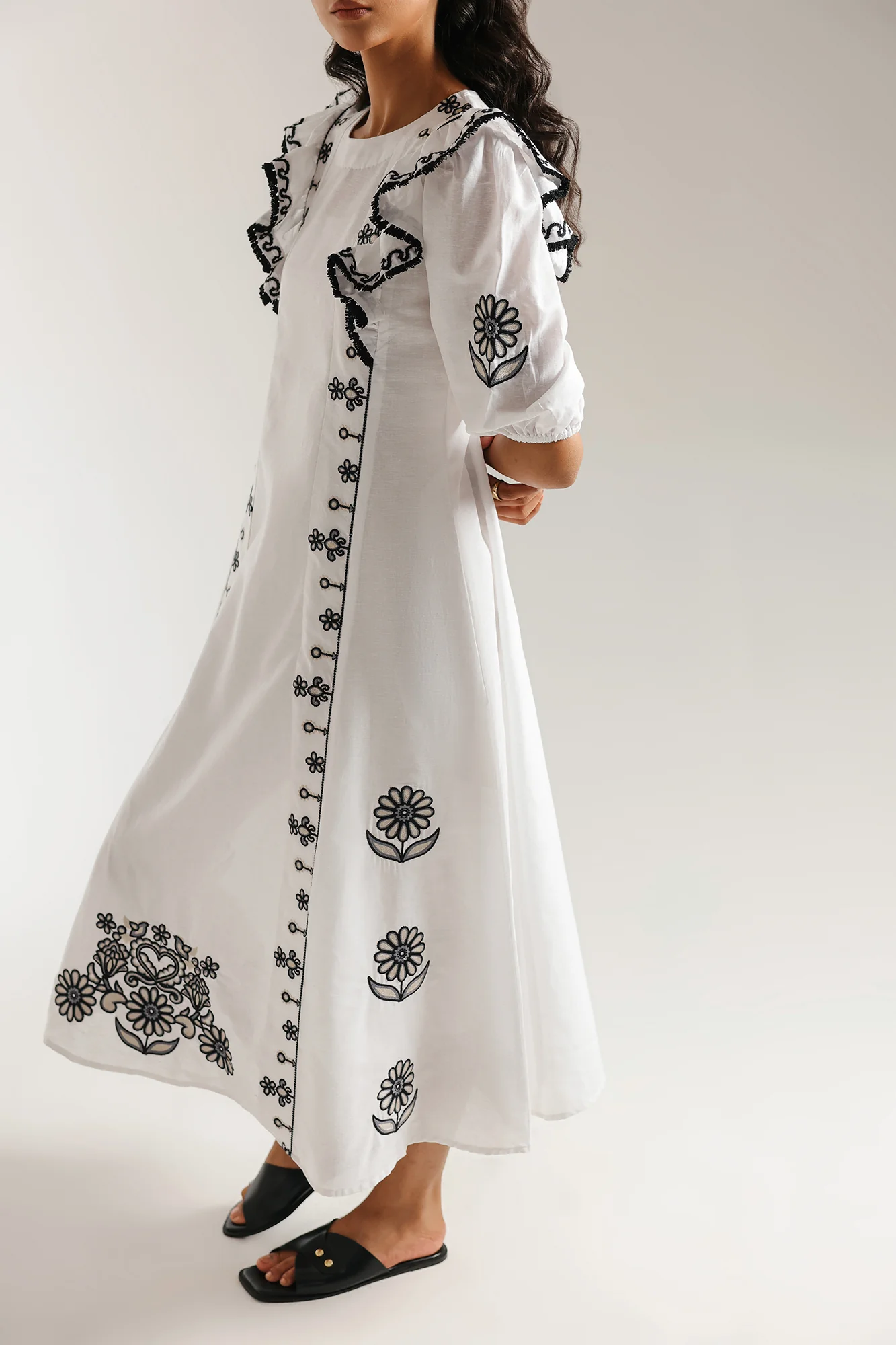 EMBROIDERED DRESS (E0544/101/001) - Image 5