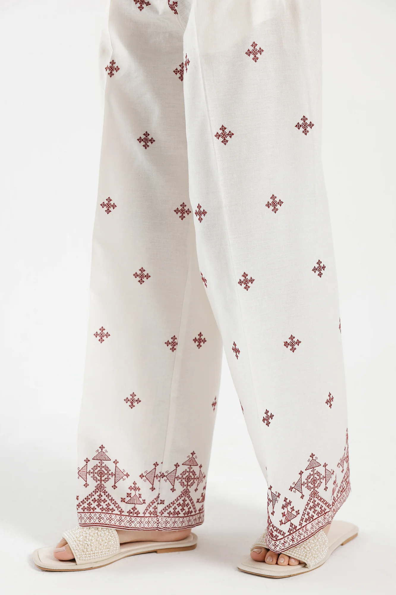 EMBROIDERED TROUSER (E0421/101/001) - Image 4