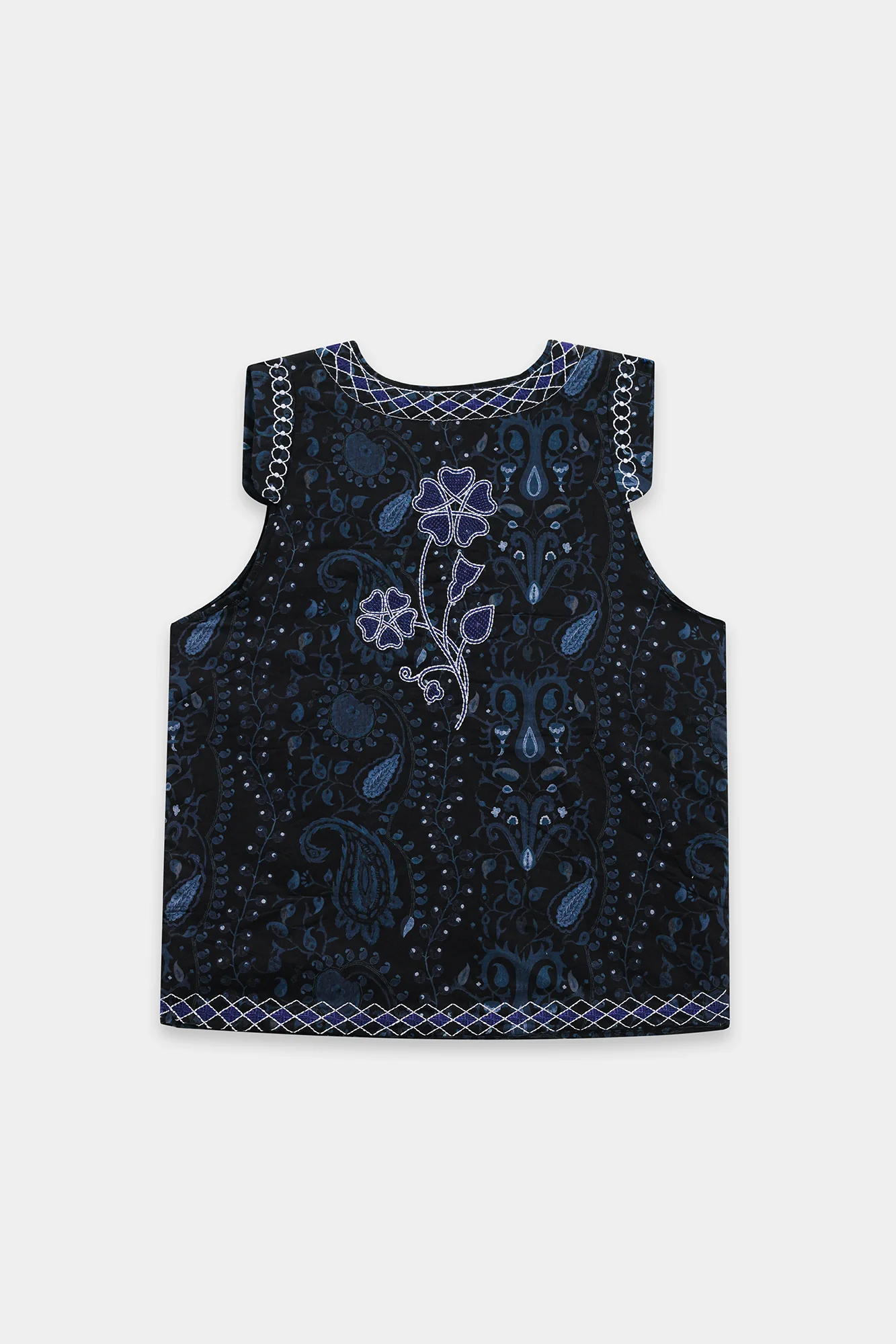 EMBROIDERED WAIST COAT (E1049/101/902) - Image 6