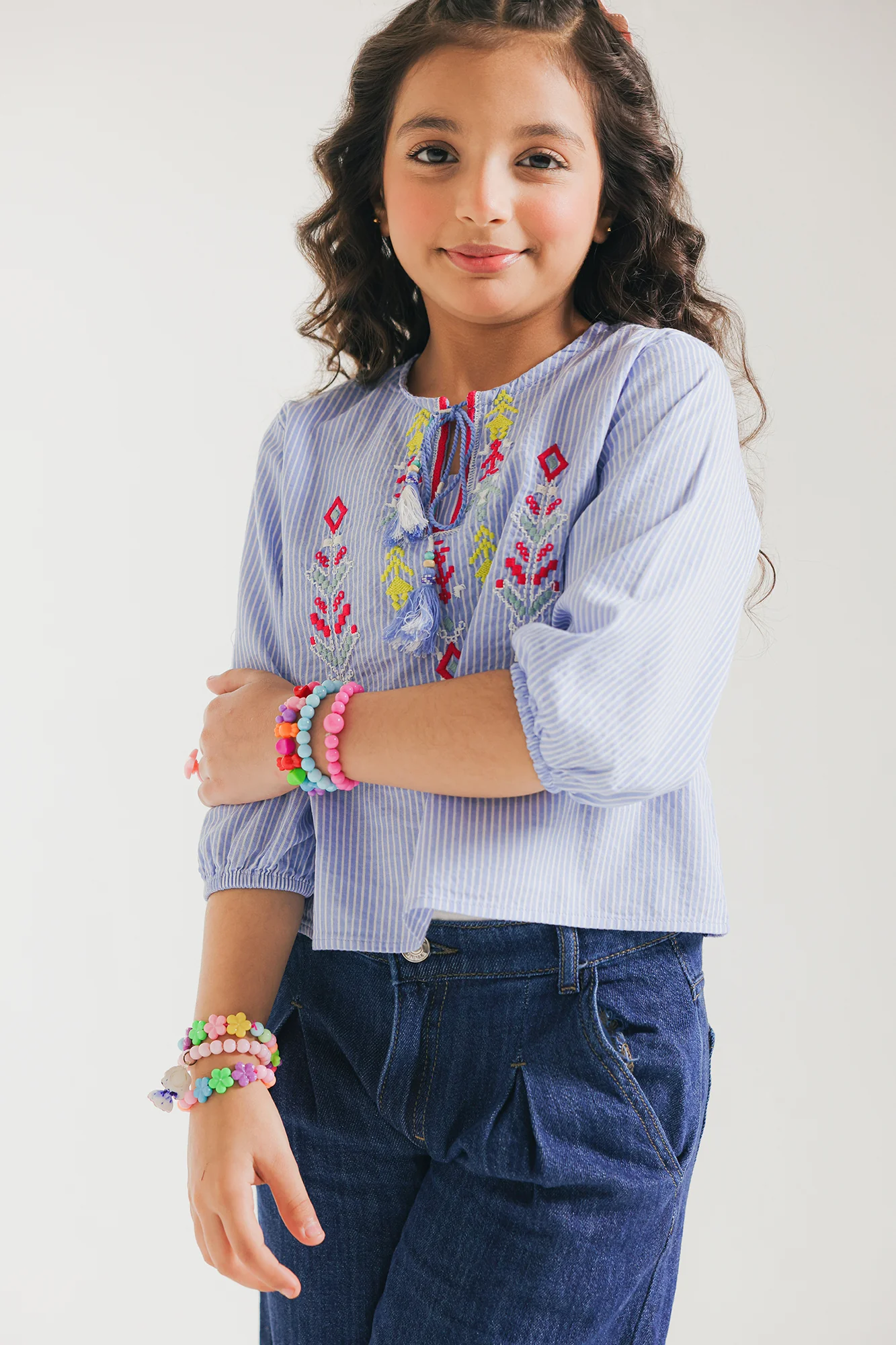 EMBROIDERED TOP (E1475/401/630) - Image 5