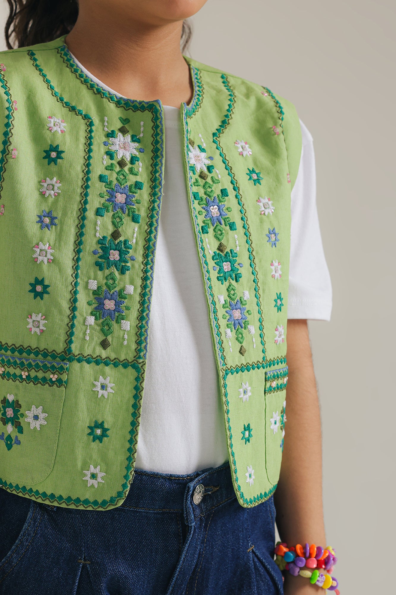 EMBROIDERED WAISTCOAT (E1494/401/126) - Image 6
