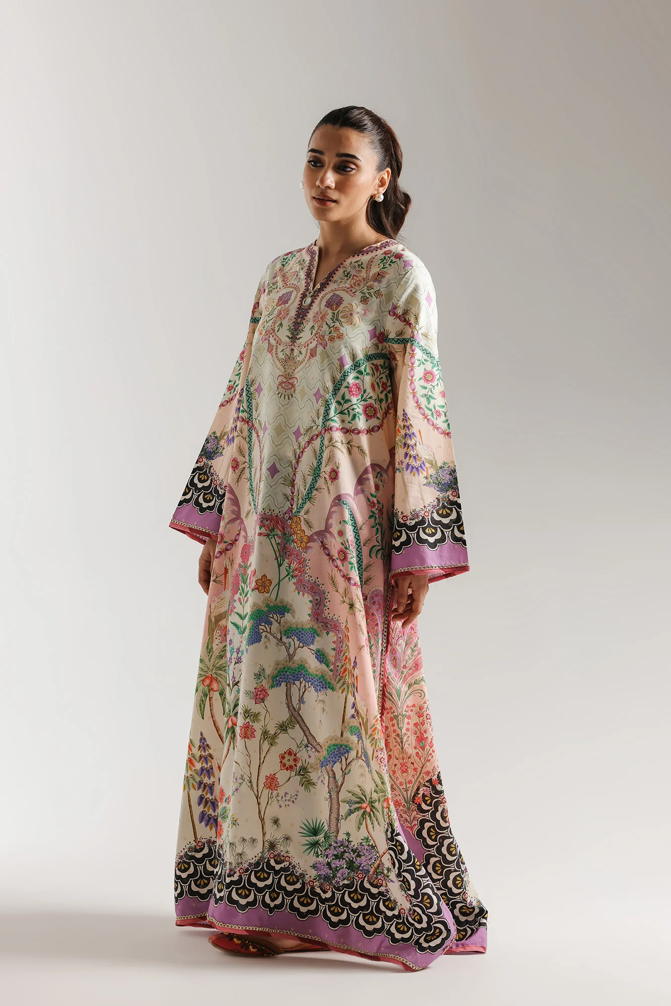 PRINTED KAFTAN (E4204/103/002)