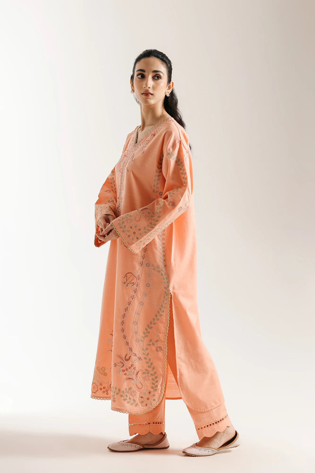 EMBROIDERED SUIT (E3601/103/214) - Image 2